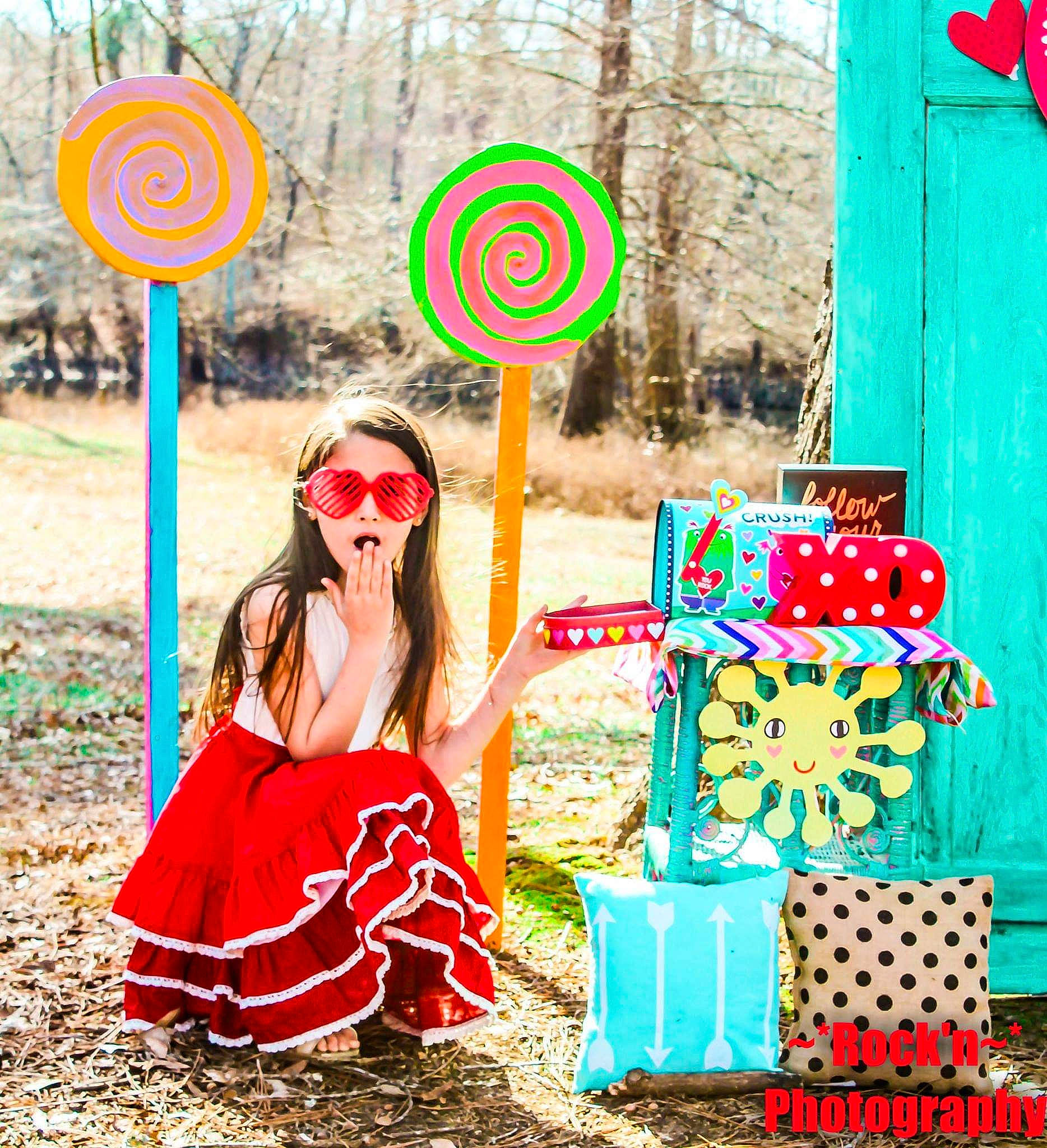 Makayla joined the competition — help win amazing prizes! dress, fashion, fashion_accessory, headwear, pattern, person, photo_shoot, photography, plant, polka_dot, recreation, red, style, summer, turquoise