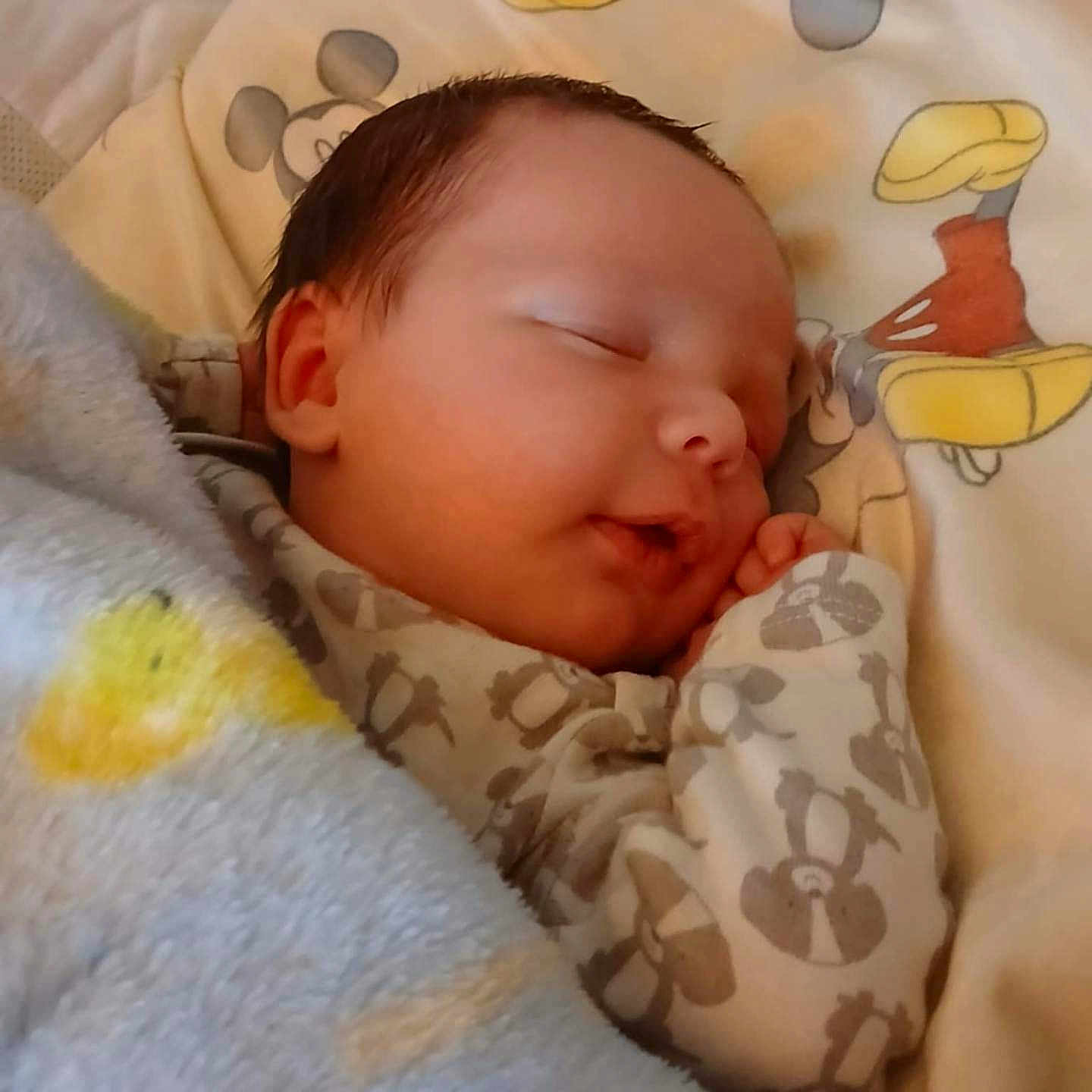 Dwayne joined the competition — help win amazing prizes! baby, blanket, cushion, face, head, homedecor, newborn, person, photography, portrait, quilt, sleeping, yawning