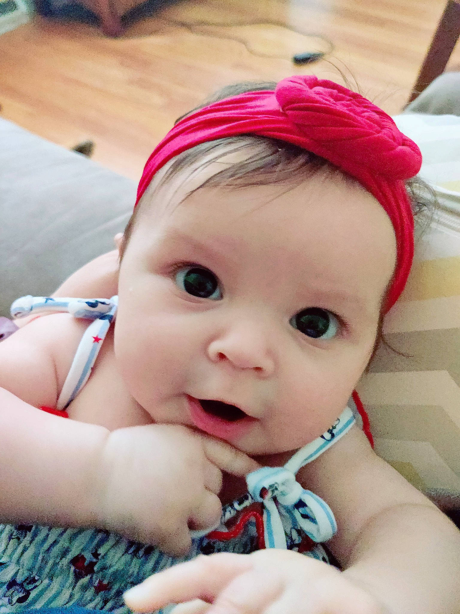 Alexandra joined the competition — help win amazing prizes! arm, baby_toddler_clothing, cheek, chin, eye, eyelash, face, facial_expression, hairstyle, hand, happy, head, lip, mouth, neck, nose, organ, person, skin, smile