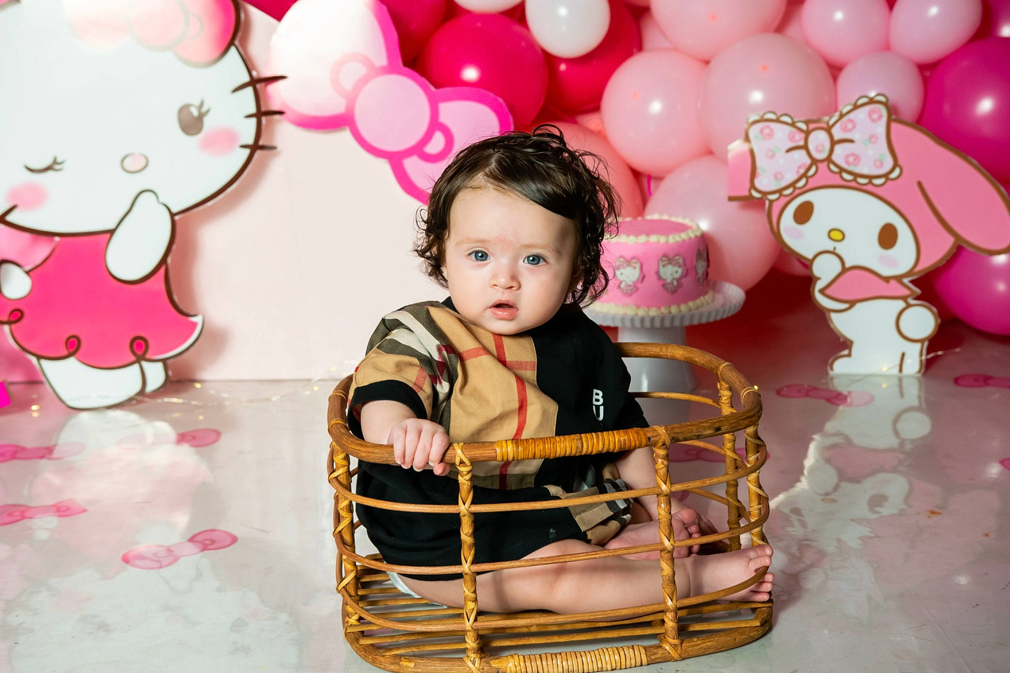 Yvette joined the competition — help win amazing prizes! baby, baby_toddler_clothing, balloon, child, dress, flash_photography, fun, happy, magenta, organ, party_supply, pattern, person, pink, product, sleeve, snapshot, sweetness, textile, toddler