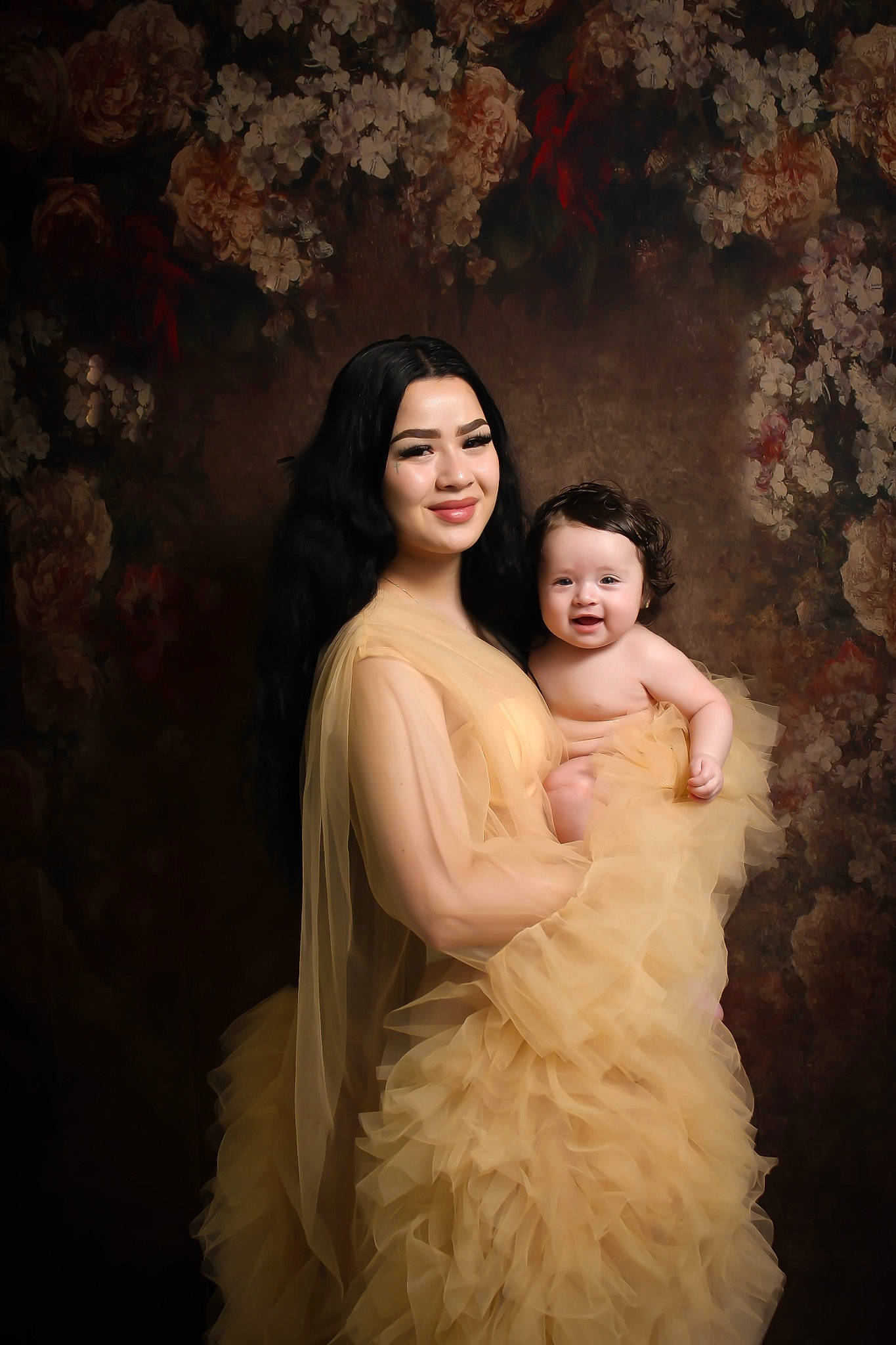 Yvette joined the competition — help win amazing prizes! art, baby, bridal_party_dress, dress, embellishment, event, eye, flash_photography, formal_wear, gown, hair, happy, joy, long_hair, painting, people_in_nature, person, plant, smile, toddler