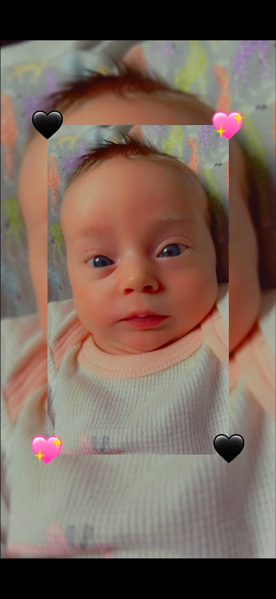 Alice joined the competition — help win amazing prizes! baby, baby_products, baby_toddler_clothing, beauty, cheek, child, communication_device, eyelash, green, happy, iris, lip, nose, person, photograph, pink, product, skin, snapshot, toddler