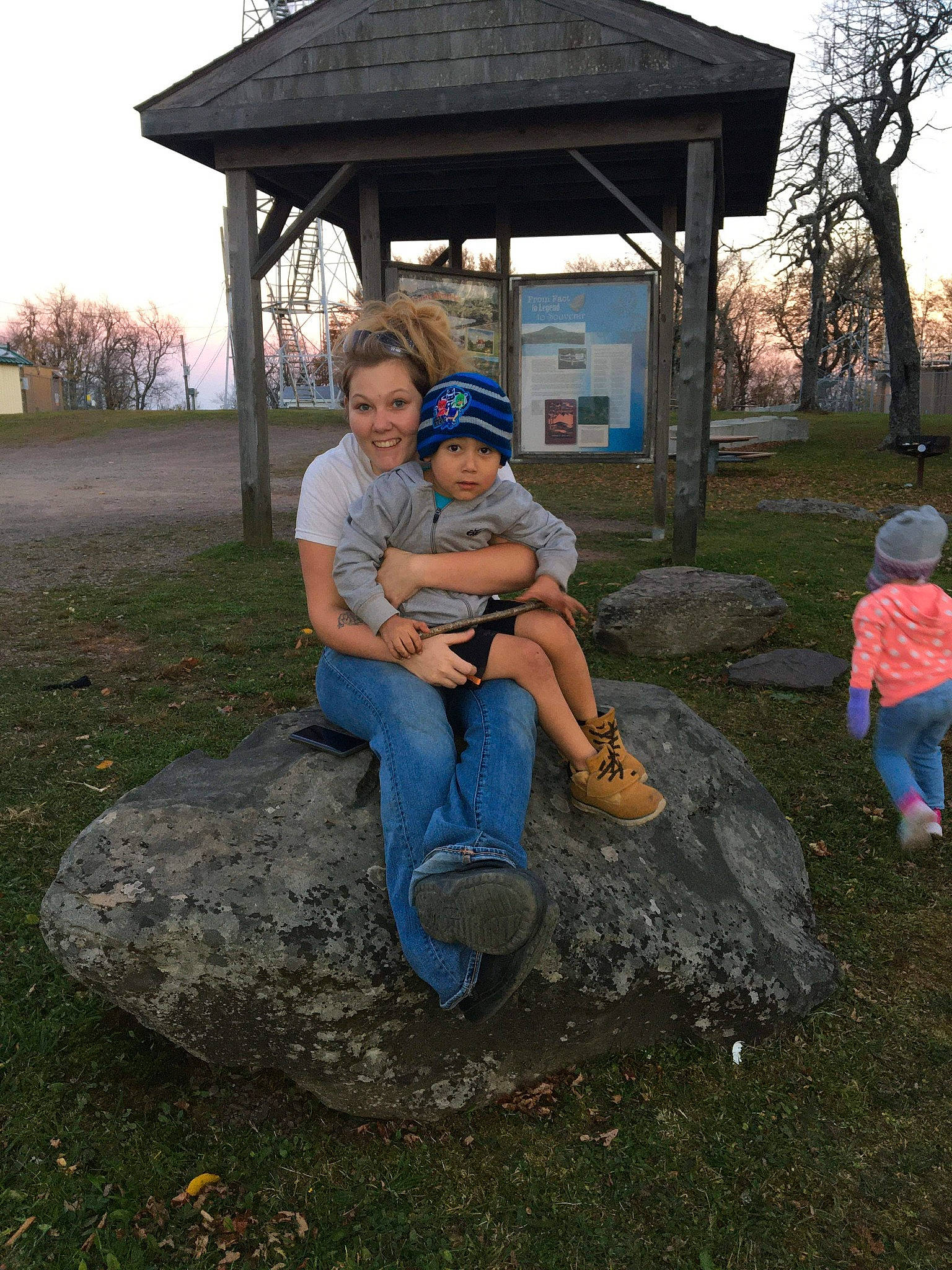 Enrique joined the competition — help win amazing prizes! grass, headwear, joy, person, rock, sitting, tree