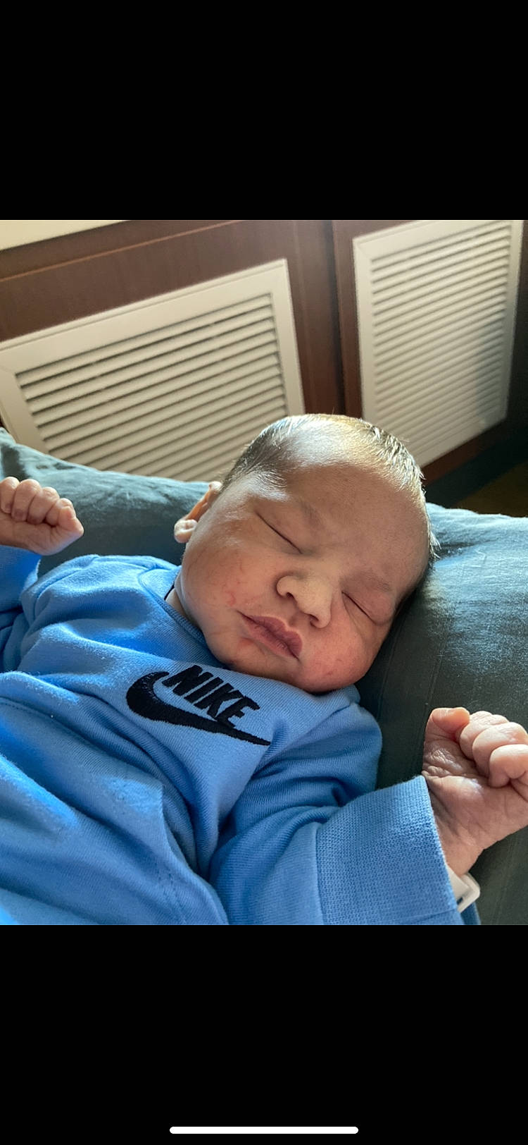 Marcel joined the competition — help win amazing prizes! baby, baby_sleeping, baby_toddler_clothing, bedtime, cheek, child, chin, comfort, elbow, gesture, happy, linens, mouth, nap, nose, person, room, sitting, sleep, thumb