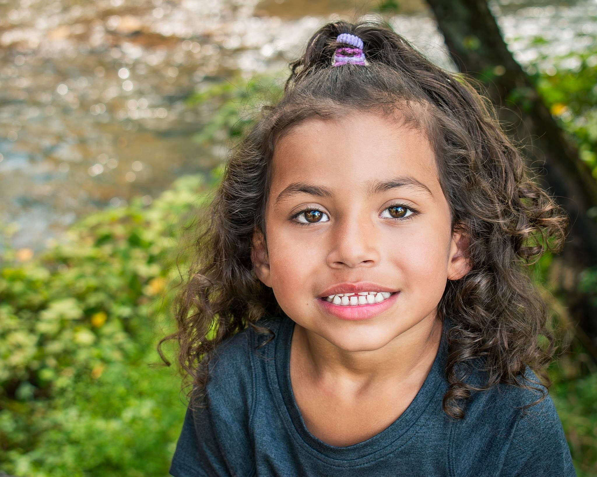 Brooklyn joined the competition — help win amazing prizes! black_hair, blond, electric_blue, eyebrow, eyelash, facial_expression, flash_photography, fun, goggles, grass, happy, iris, joy, lip, long_hair, people_in_nature, person, plant, shoulder, smile