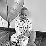 Rafael a rejoint le concours — aidez-le/la à gagner de superbes lots ! toddler, baby, cake, cake_smash, pajamas, hearts, balloons, floor, wooden_floor, messy, smiling, face, hands, feet, celebration, party, indoor, child, happy, fun