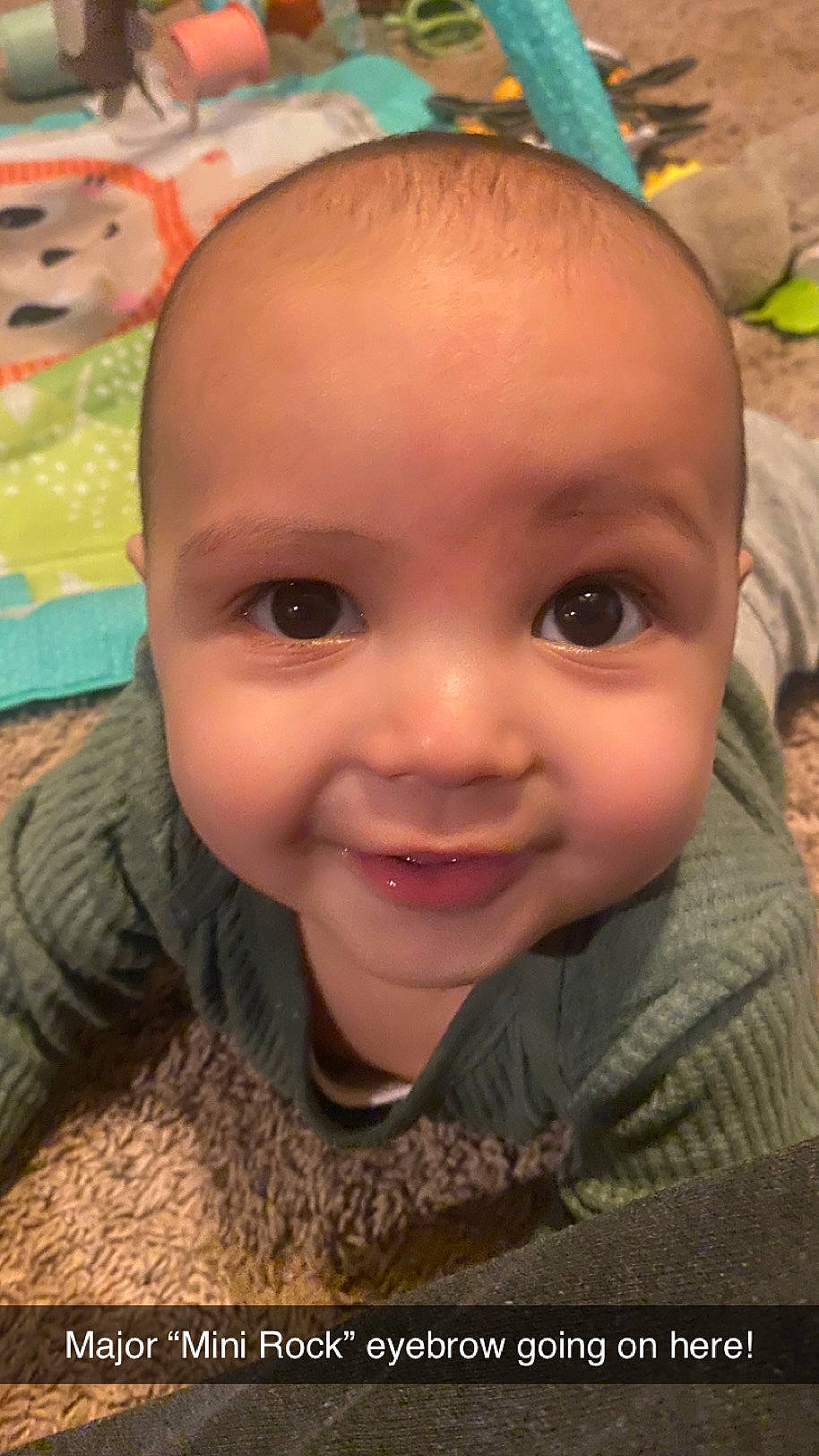 Damian joined the competition — help win amazing prizes! baby, cheek, child, chin, close_up, eyebrow, eyelash, forehead, fun, grass, happy, iris, joy, laugh, lip, mouth, nose, person, portrait_photography, skin