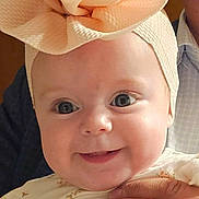 Bena joined the competition — help win amazing prizes! adorable, baby, child, closeup, clothing, cute, eyes, fabric, face, flower, hand, happy, headband, infant, person, portrait, ring, skin, smile, textile