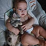 baby, infant, diaper, kitten, cat, pet, cushion, baby_seat, child, cute, tender, indoor, animal, furry, resting, holding, soft, relaxed, young, companion