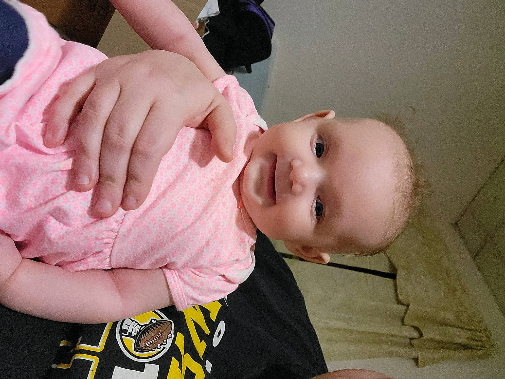 Raelynn joined the competition — help win amazing prizes! arm, baby, baby_toddler_clothing, cheek, eyelash, finger, flash_photography, gesture, hand, happy, human_body, lip, neck, nose, person, shoulder, skin, sleeve, smile, toddler