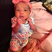 Arabella joined the competition — help win amazing prizes! architecture, baby, bed, bedroom, building, clothing, couch, cushion, face, furniture, hat, head, homedecor, hospital, indoors, newborn, person, photography, portrait, room