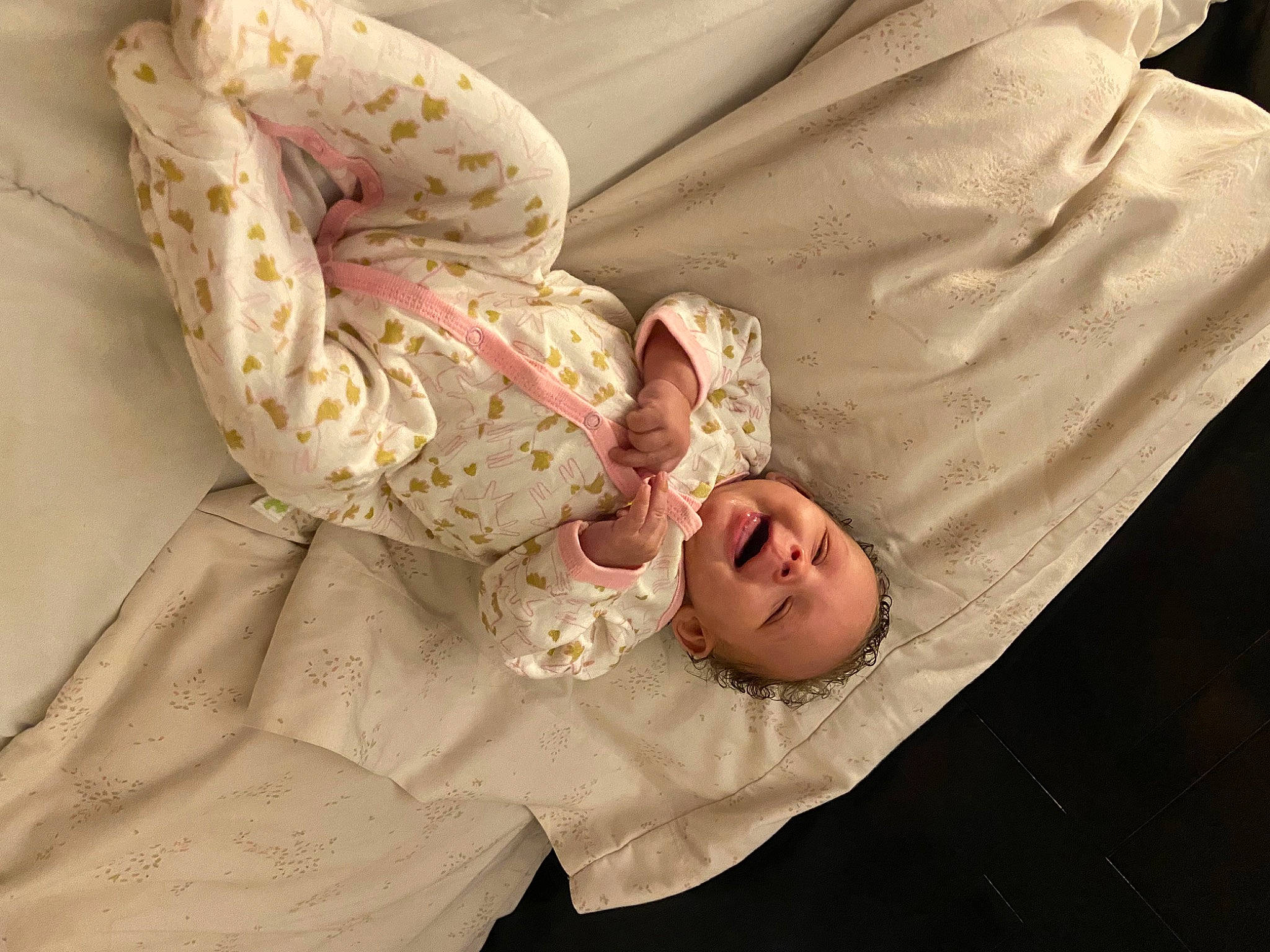 Symphanie joined the competition — help win amazing prizes! baby, baby_toddler_clothing, comfort, couch, eye, face, facial_expression, glasses, hand, happy, hat, head, headgear, human_body, leg, person, product, skin, sleeve, smile