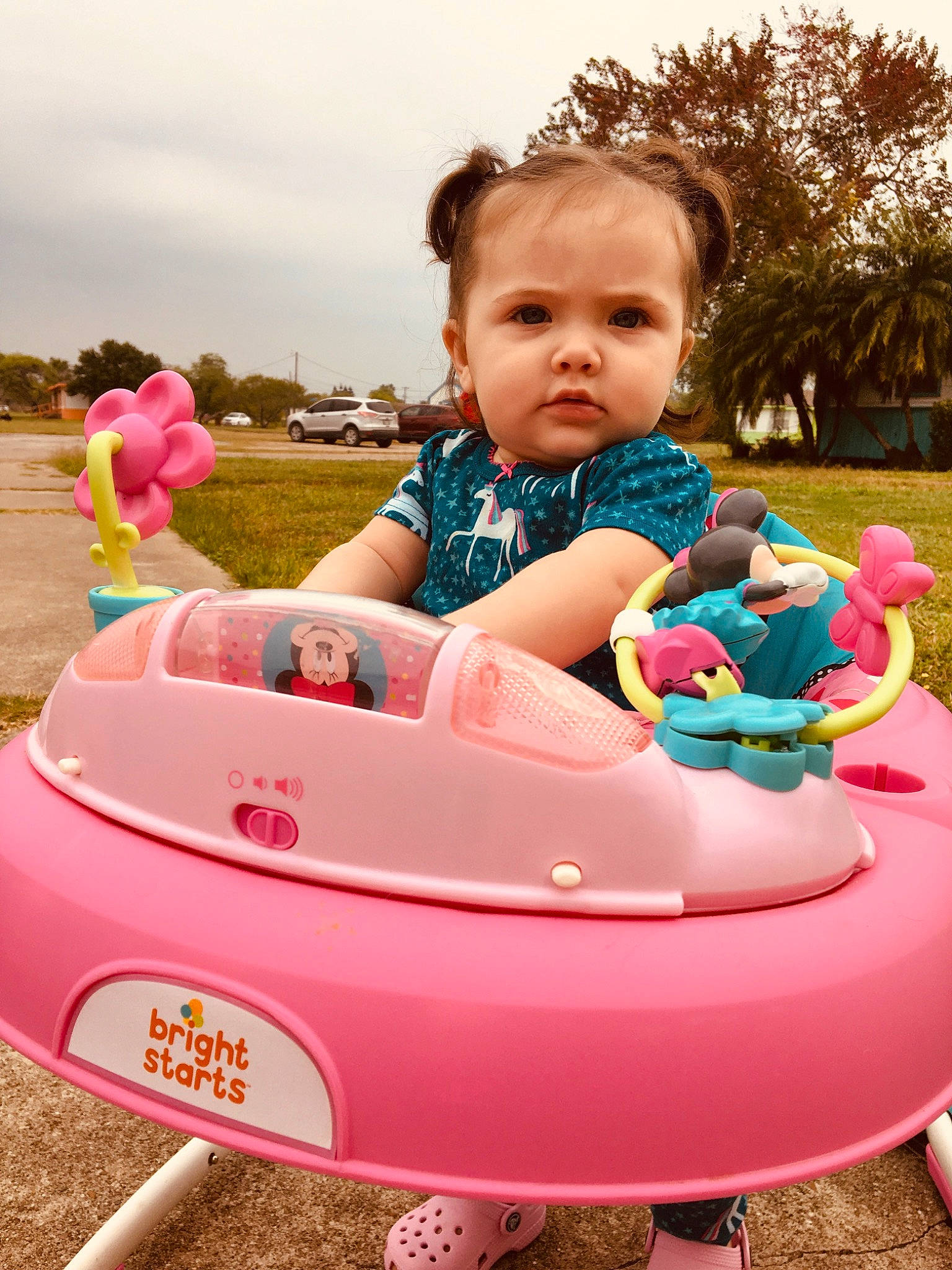 Kodi joined the competition — help win amazing prizes! baby, baby_products, child, fun, leisure, outdoor_play_equipment, person, pink, play, playground, product, recreation, smile, summer, toddler, vacation