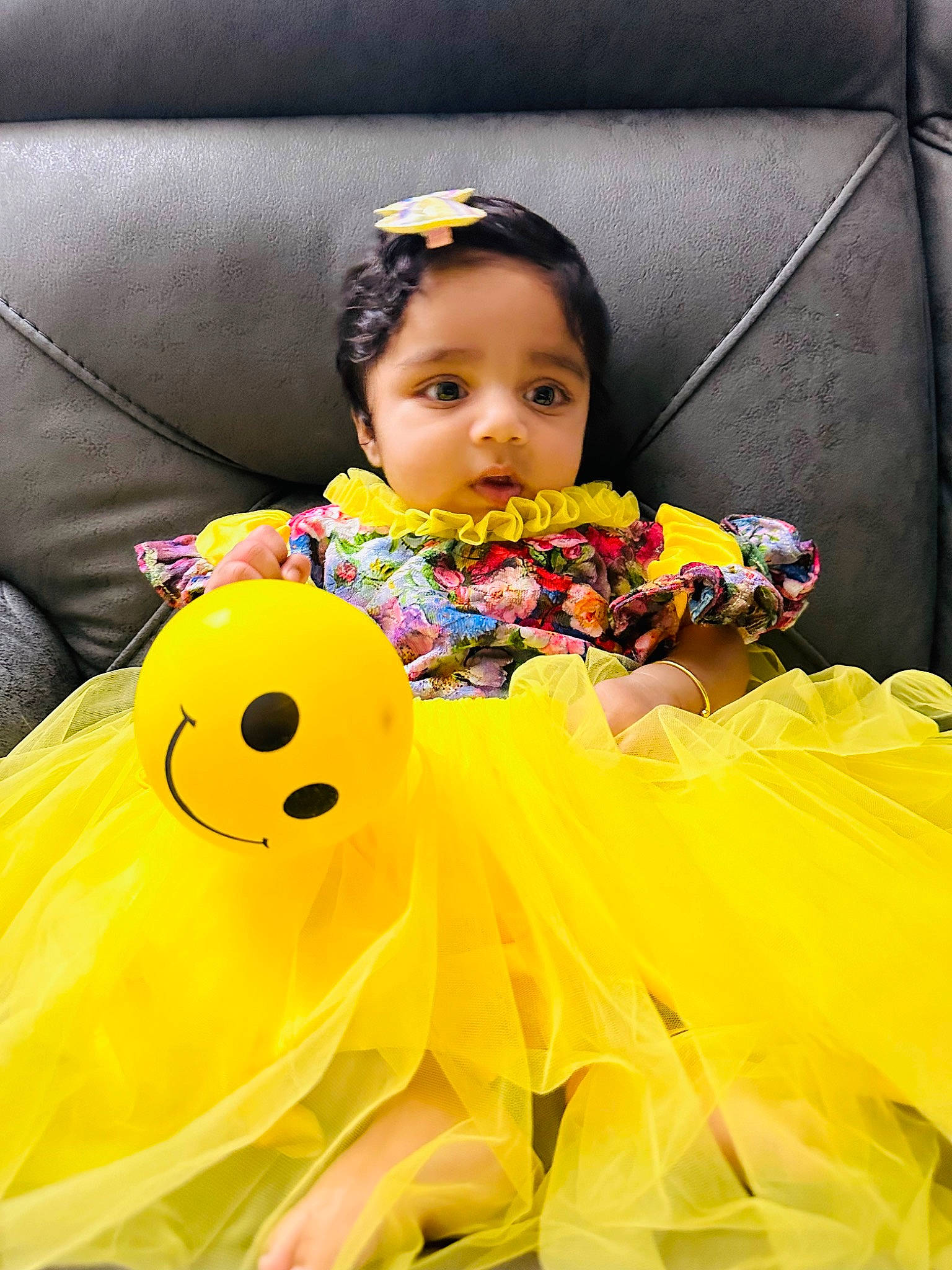 Airareddy joined the competition — help win amazing prizes! baby, baby_toddler_clothing, child, comfort, entertainment, event, face, facial_expression, fashion_design, fun, happy, head, leisure, orange, person, petal, plant, sitting, textile, toddler