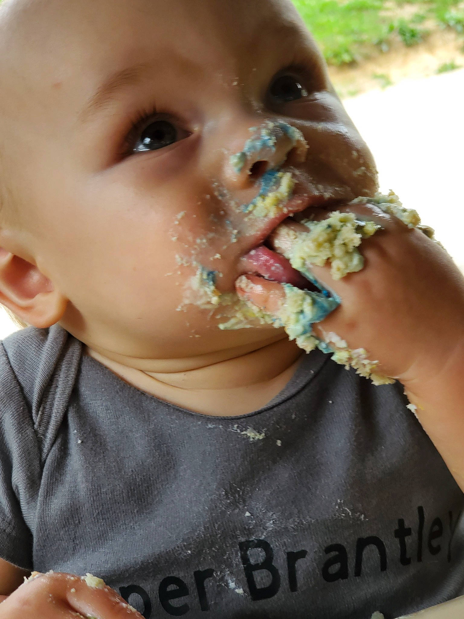 Brantley joined the competition — help win amazing prizes! child, comfort_food, eating, food, joy, person, toddler