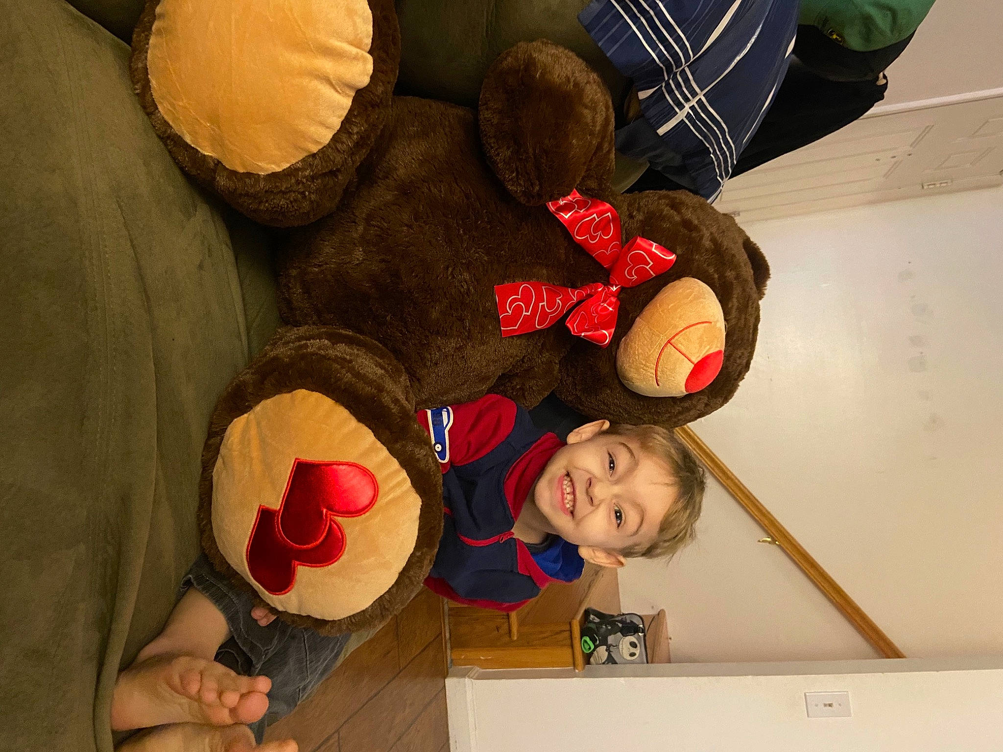 Grey joined the competition — help win amazing prizes! art, carmine, child, circle, comfort, flooring, fun, happy, joy, leisure, pattern, person, room, toddler, tree, visual_arts, wood