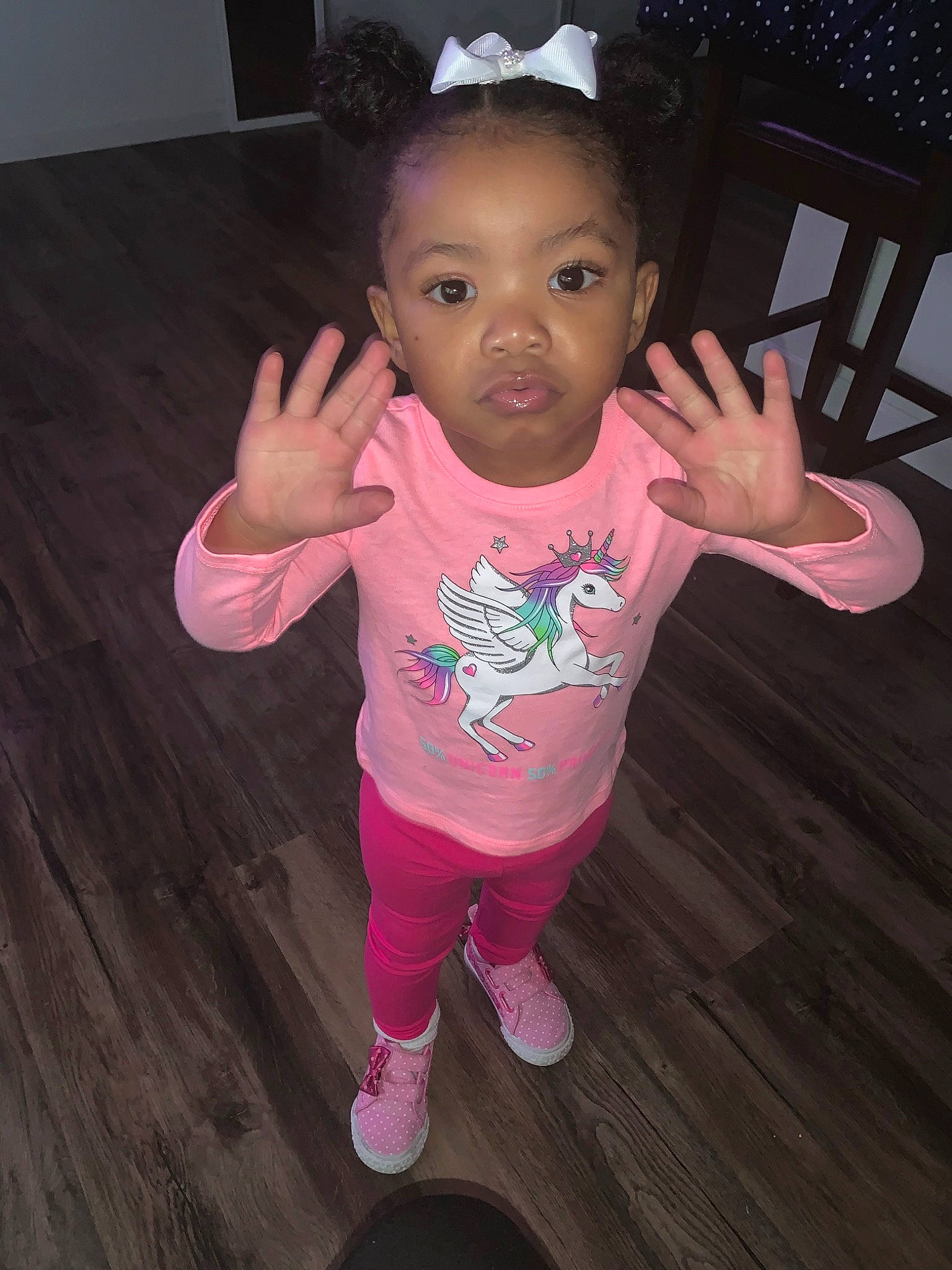 Bre joined the competition — help win amazing prizes! arm, baby, baby_toddler_clothing, cheek, child, cool, face, finger, fun, head, lip, person, pink, skin, smile, standing, thumb, toddler