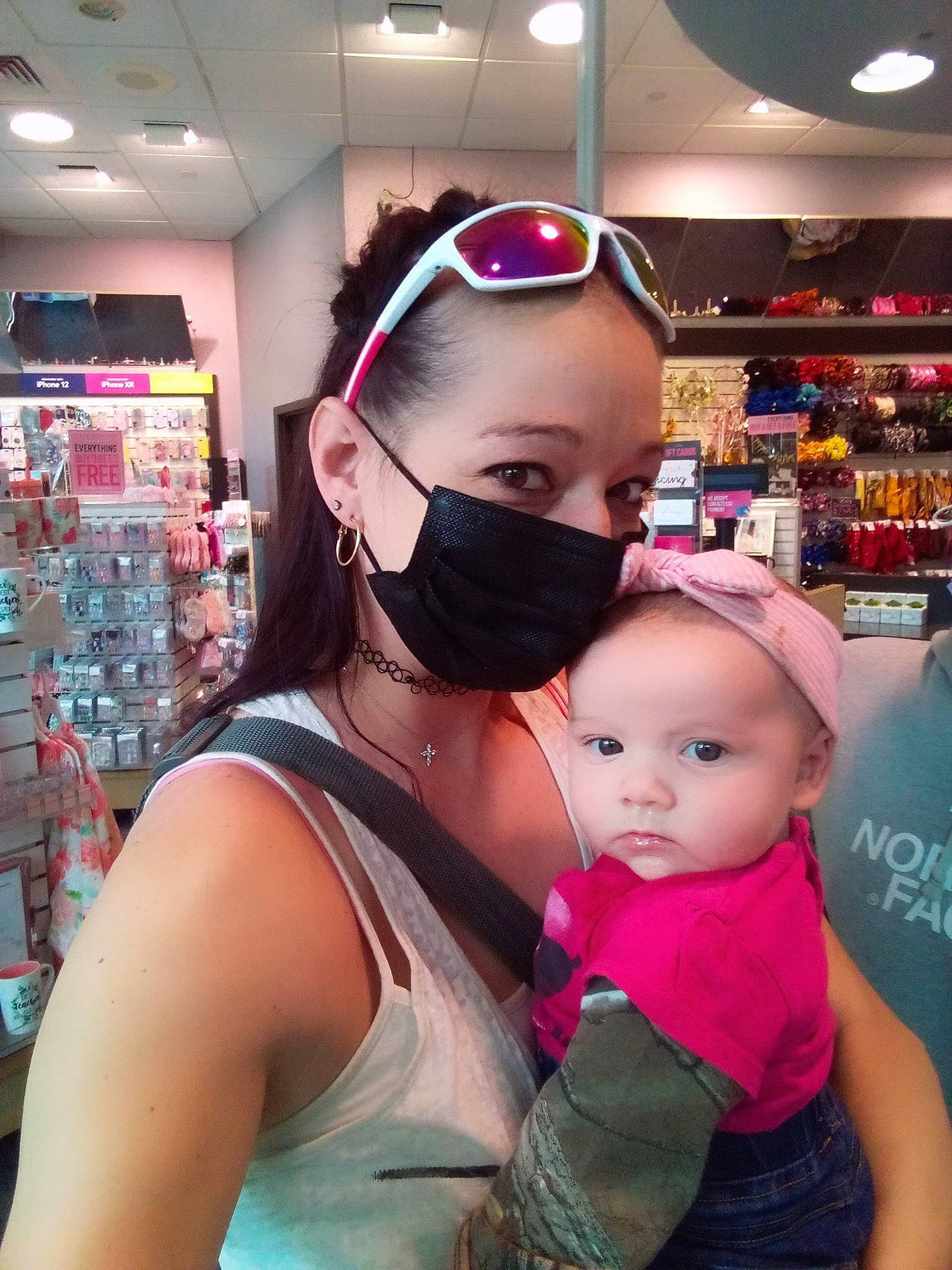 Jaelynn joined the competition — help win amazing prizes! baby, black_hair, chest, ear, event, eyewear, fashion_accessory, fun, goggles, happy, headwear, leisure, person, personal_protective_equipment, pink, product, service, skin, snapshot, sunglasses