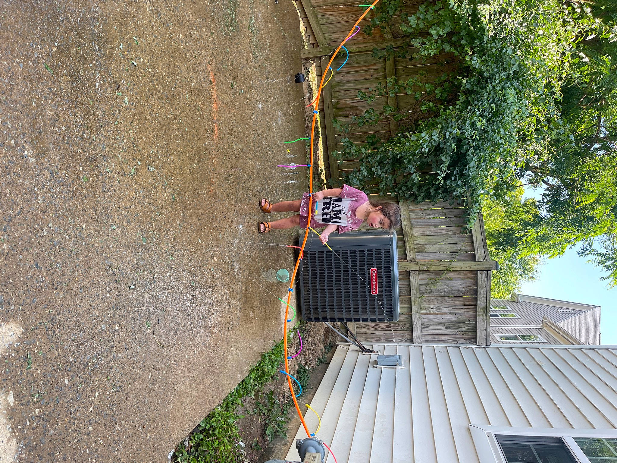 Briella joined the competition — help win amazing prizes! building, concrete, electrical_supply, electrical_wiring, electricity, facade, house, landscape, leisure, line, person, plant, public_utility, recreation, rope, slope, surprise, tree, urban_design, wall