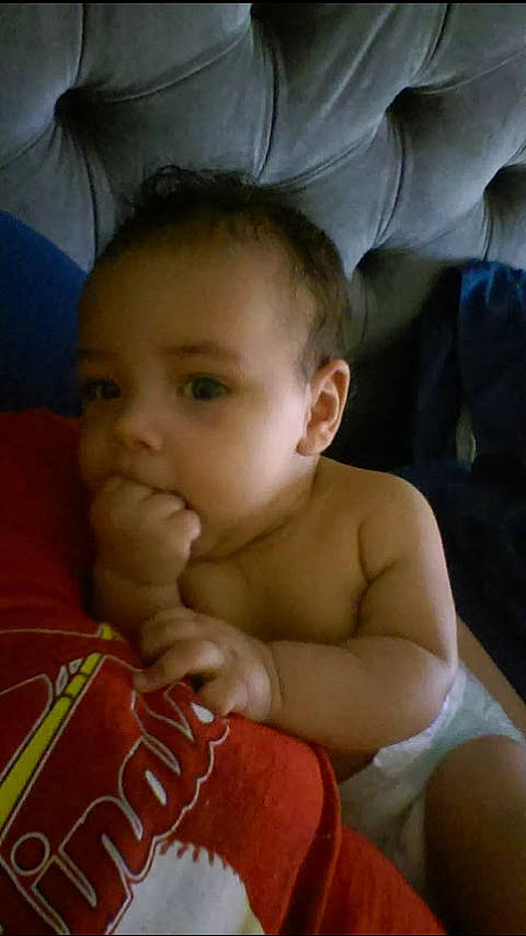 Gianni joined the competition — help win amazing prizes! arm, baby, cheek, child, chin, ear, eye, eyebrow, face, forehead, head, human, lip, mouth, muscle, nose, person, sitting, skin, smile