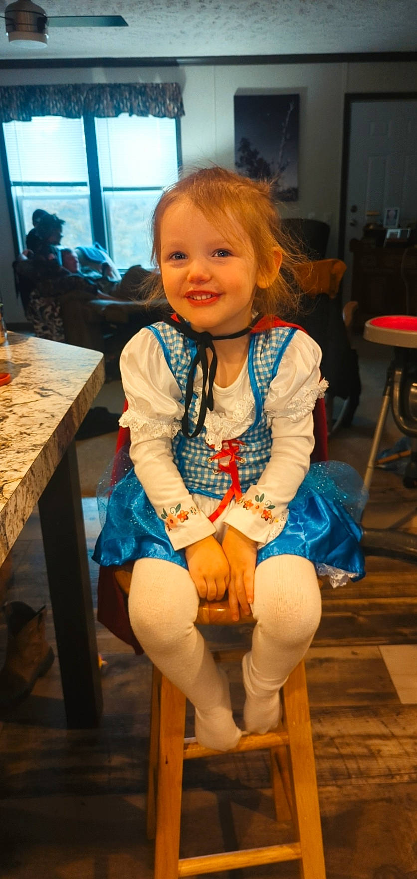 Astraea joined the competition — help win amazing prizes! baby_toddler_clothing, chair, child, event, flooring, fun, happy, human_leg, iris, joy, party, pattern, person, room, sitting, skin, smile, table, thigh, toddler