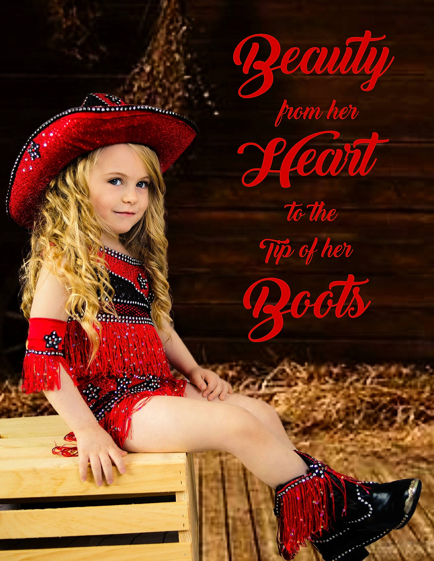 Airianna is registered to the contest to win money with this photo: beauty, child_model, clothing, costume, costume_accessory, design, dress, fashion_accessory, fashion_design, fawn, hat, pattern, person, photo_shoot, photography, red, smile, style