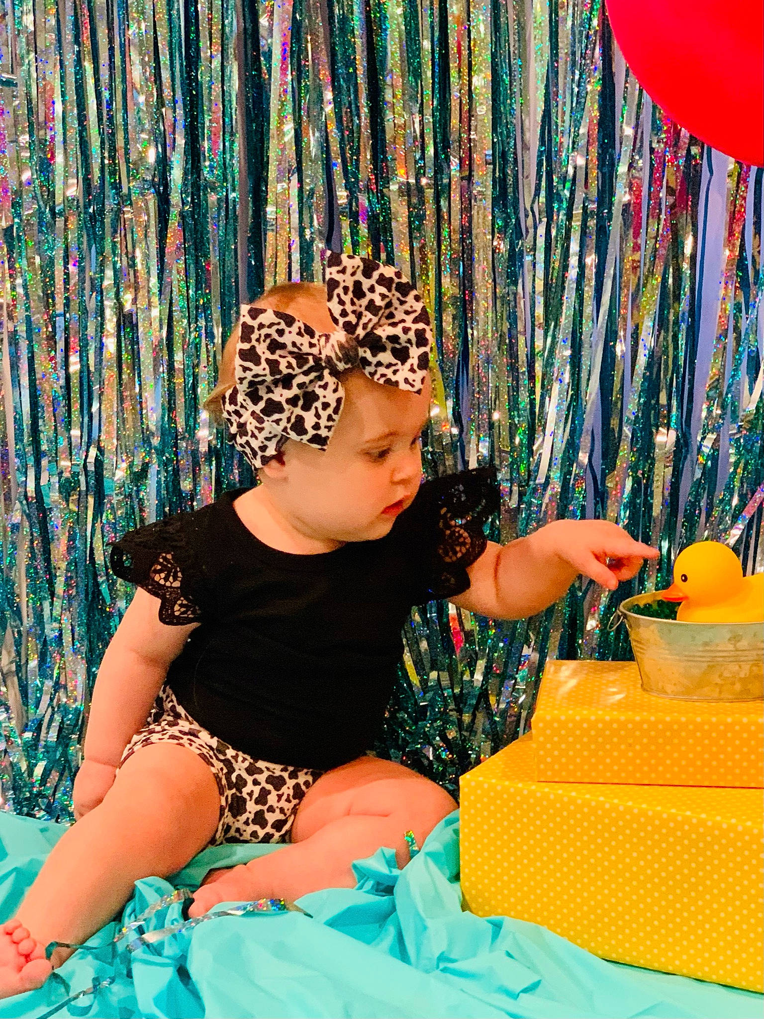 Blayne joined the competition — help win amazing prizes! aqua, beauty, blue, event, fashion, fashion_design, fun, green, happy, headgear, headpiece, headwear, leisure, magenta, pattern, person, photograph, pink, purple, textile