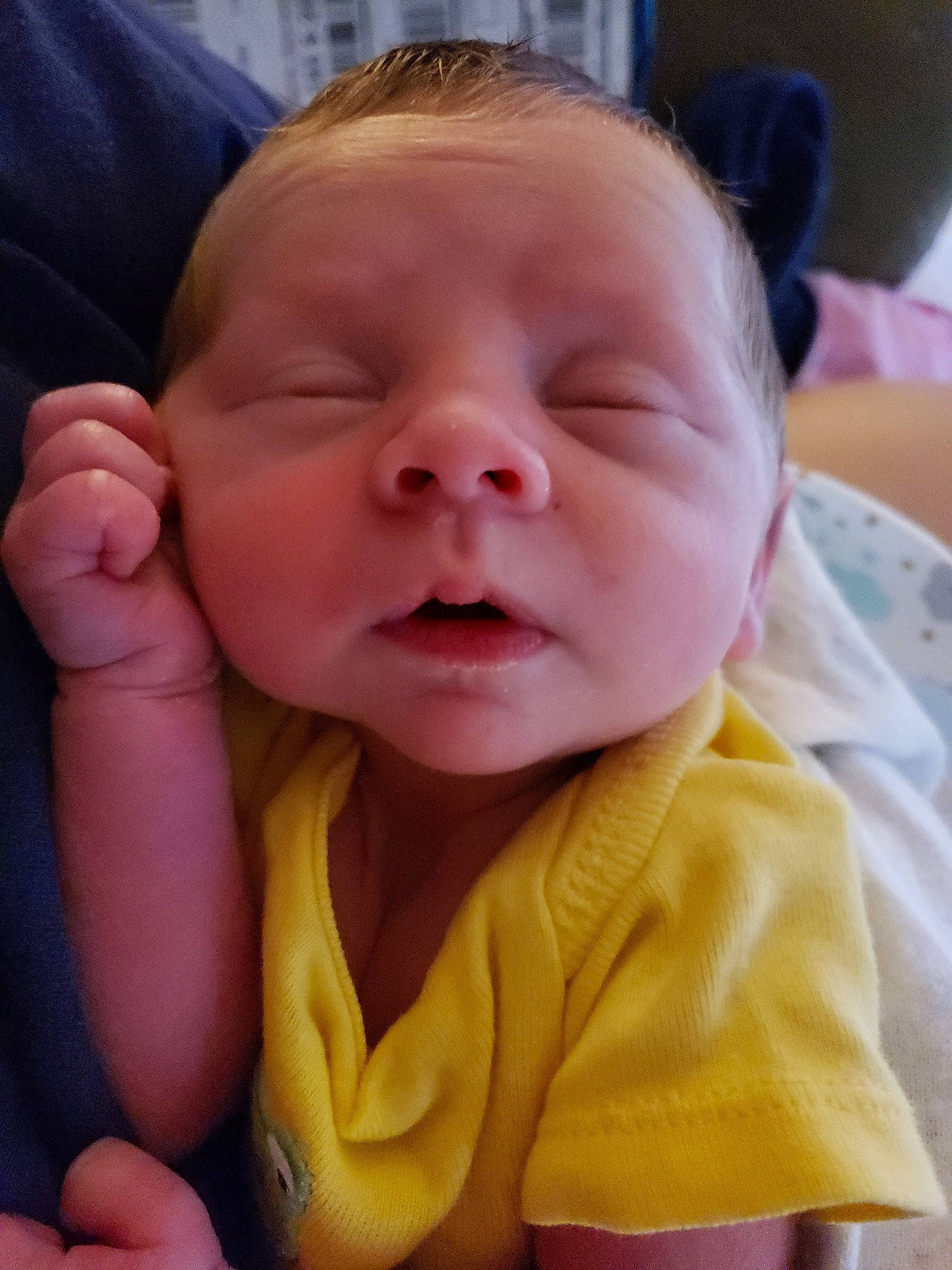 Marc joined the competition — help win amazing prizes! baby, baby_making_funny_faces, cheek, child, chin, close_up, ear, eye, face, facial_expression, finger, forehead, hand, head, lip, mouth, nose, person, skin, smile