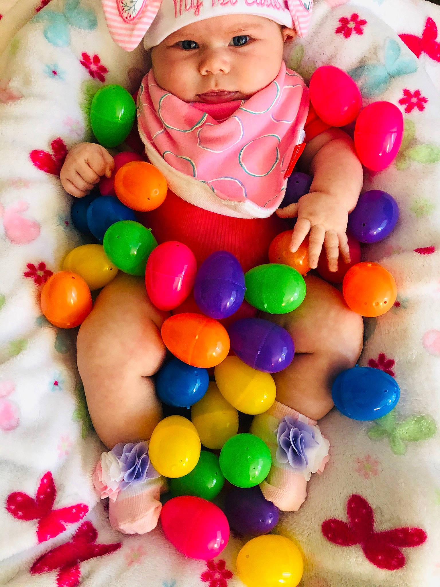Mayleigh joined the competition — help win amazing prizes! baby_playing_with_toys, baby_toys, child, headwear, person, play, sweetness, toddler