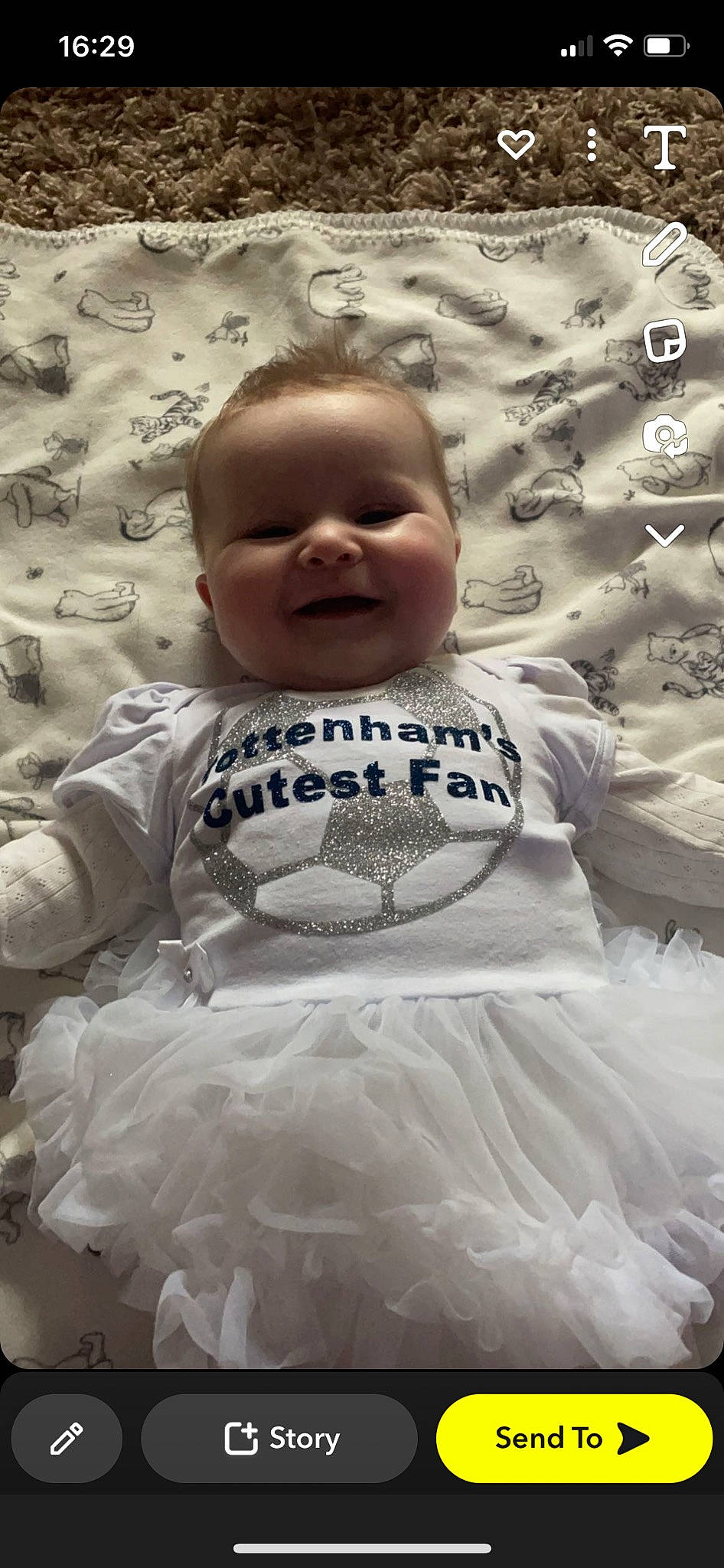 Evelyn joined the competition — help win amazing prizes! baby, baby_toddler_clothing, beauty, black, child, facial_expression, flash_photography, grass, happy, head, joy, pattern, people, people_in_nature, person, photograph, skin, sleeve, smile, textile