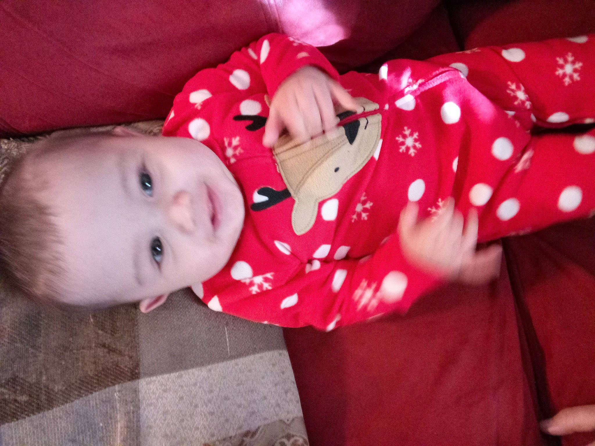 Juan joined the competition — help win amazing prizes! baby, baby_toddler_clothing, carmine, cheek, child, comfort, eye, facial_expression, happy, lip, magenta, nose, pattern, person, pink, skin, sleeve, smile, suit, toddler