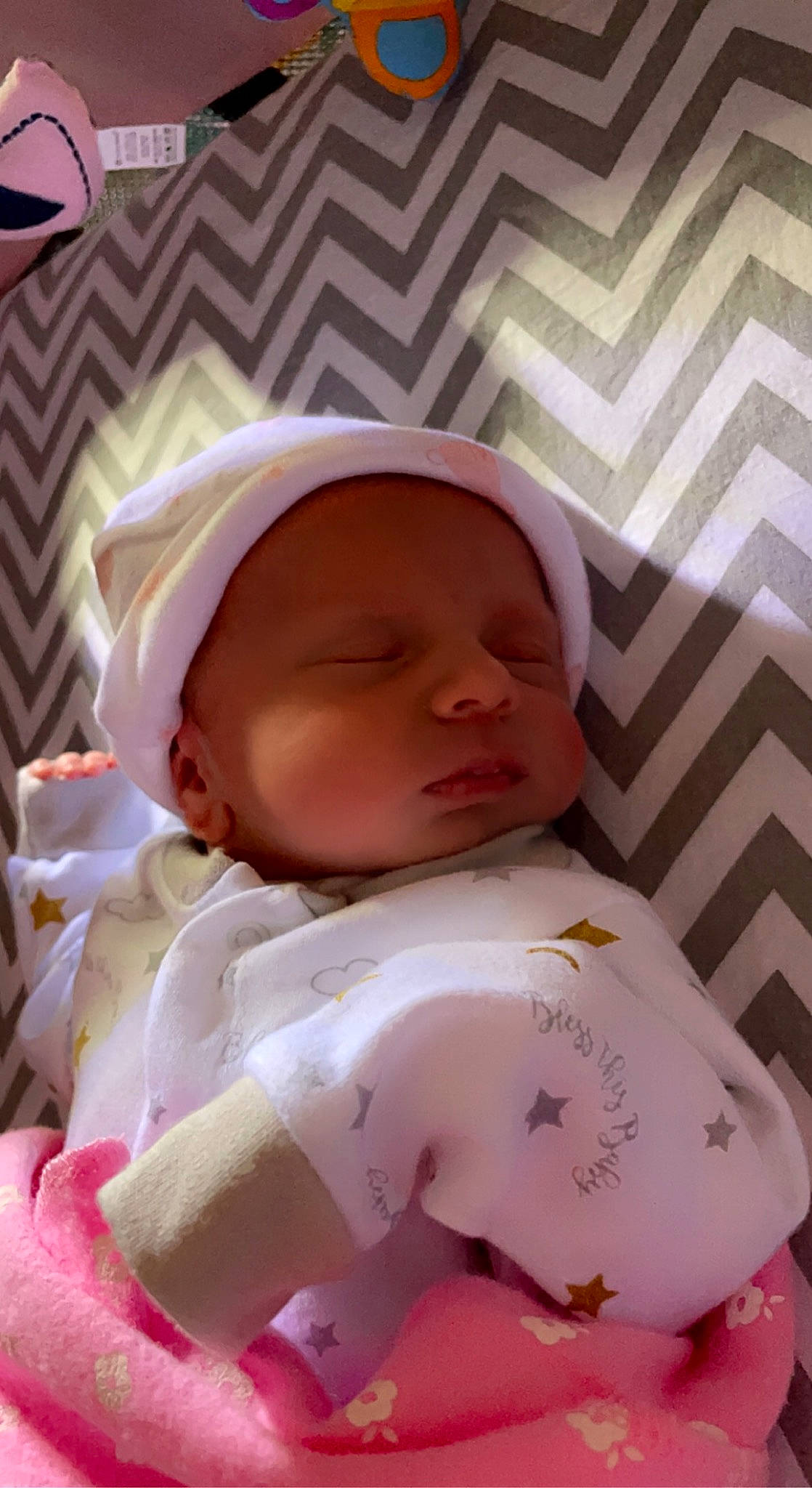 Mia joined the competition — help win amazing prizes! baby, baby_products, baby_safety, baby_sleeping, baby_toddler_clothing, bedtime, carmine, cheek, child, chin, comfort, linens, lip, mouth, nose, person, pink, skin, thumb, toddler