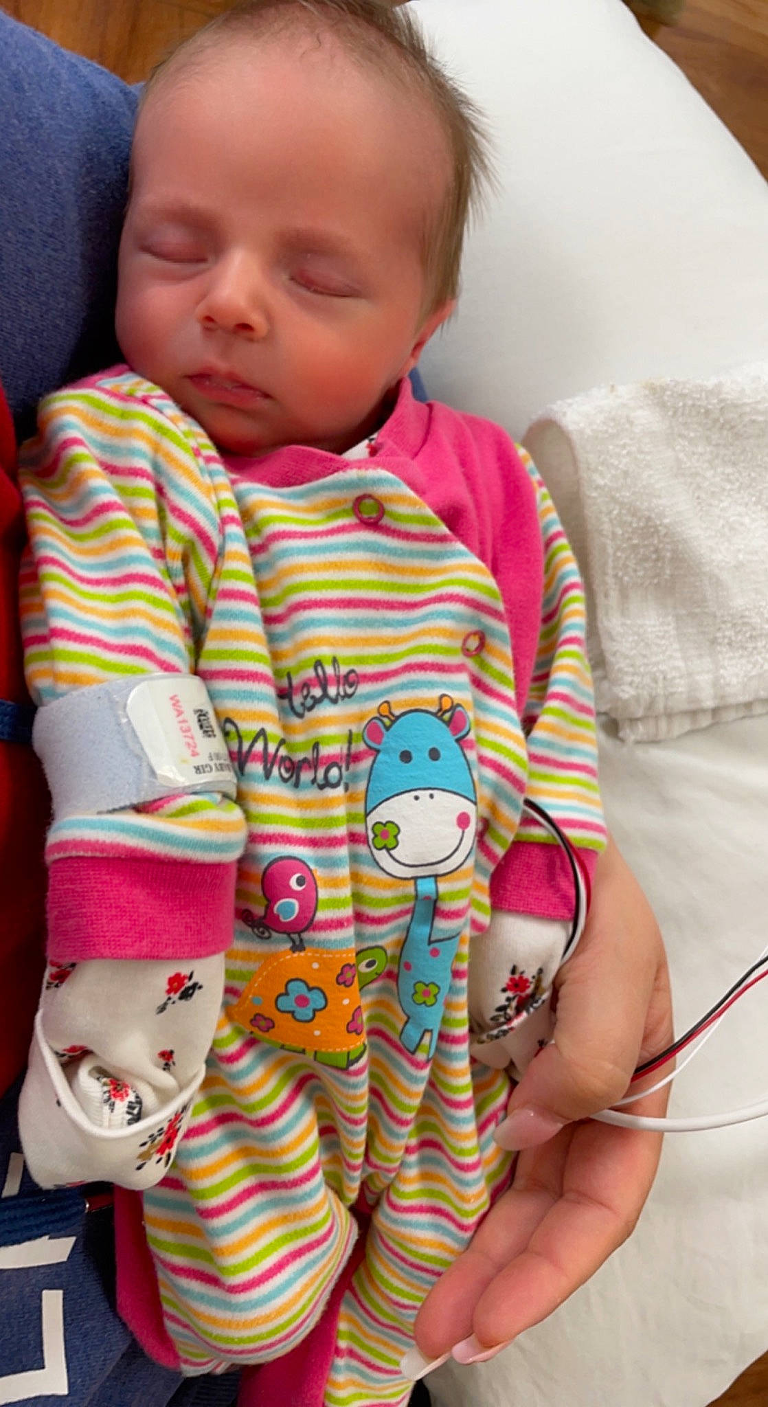 Mia joined the competition — help win amazing prizes! baby, baby_toddler_clothing, cheek, comfort, face, facial_expression, head, human, iris, joint, lip, mammal, mouth, neck, nose, organ, person, product, skin, sleeve