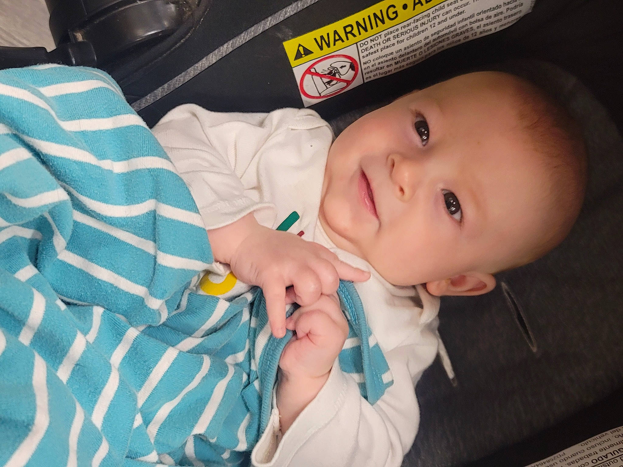Casper joined the competition — help win amazing prizes! baby, baby_carriage, baby_products, baby_toddler_clothing, cap, car_seat, cheek, child, comfort, electric_blue, eyelash, facial_expression, hat, mouth, nail, nose, person, skin, smile, thumb