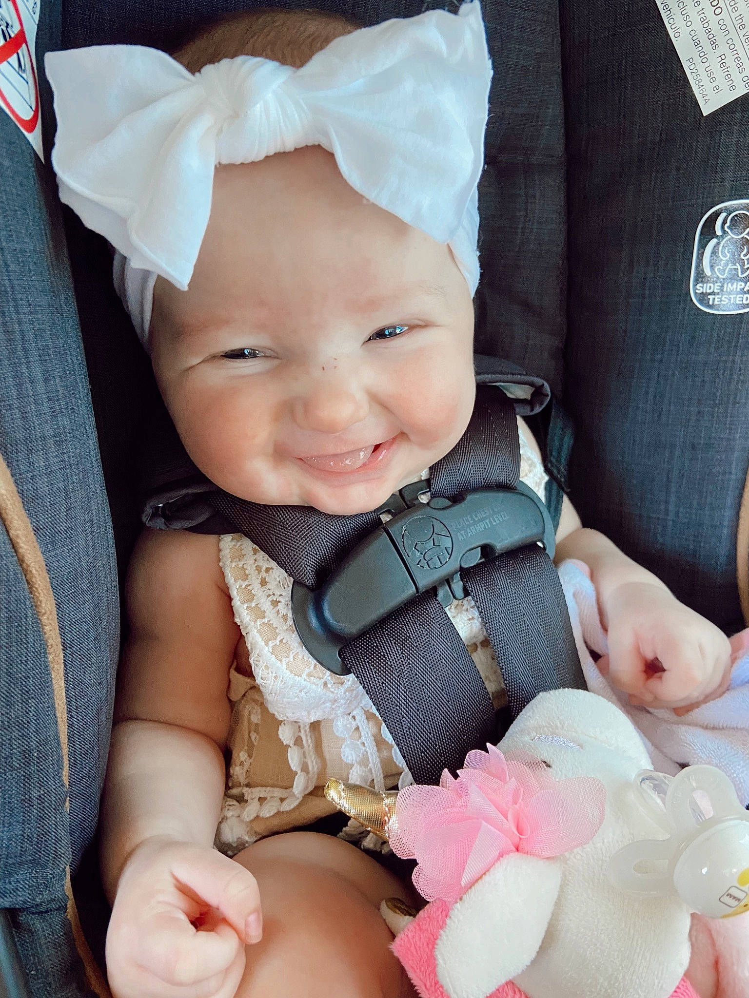 Sailor joined the competition — help win amazing prizes! baby, baby_toddler_clothing, cheek, comfort, eye, face, gesture, hand, happy, head, headwear, human_body, joy, mouth, outerwear, person, product, purple, skin, sleeve