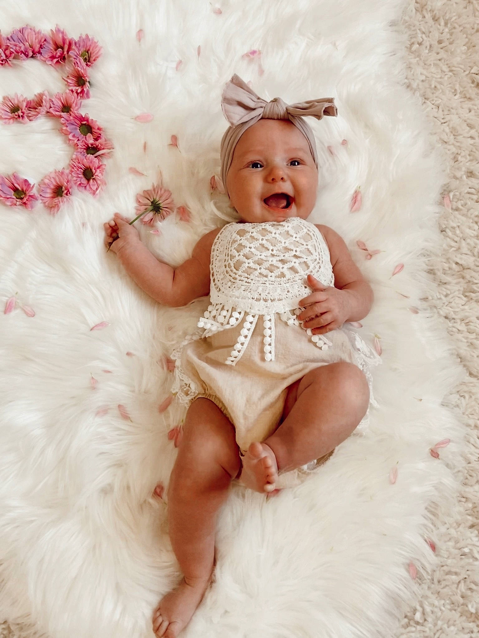 Sailor is registered to the contest to win money with this photo: baby, baby_toddler_clothing, beauty, child, embellishment, face, fashion_accessory, flash_photography, hair_accessory, happy, head, headgear, headpiece, headwear, iris, peach, person, pink, skin, smile