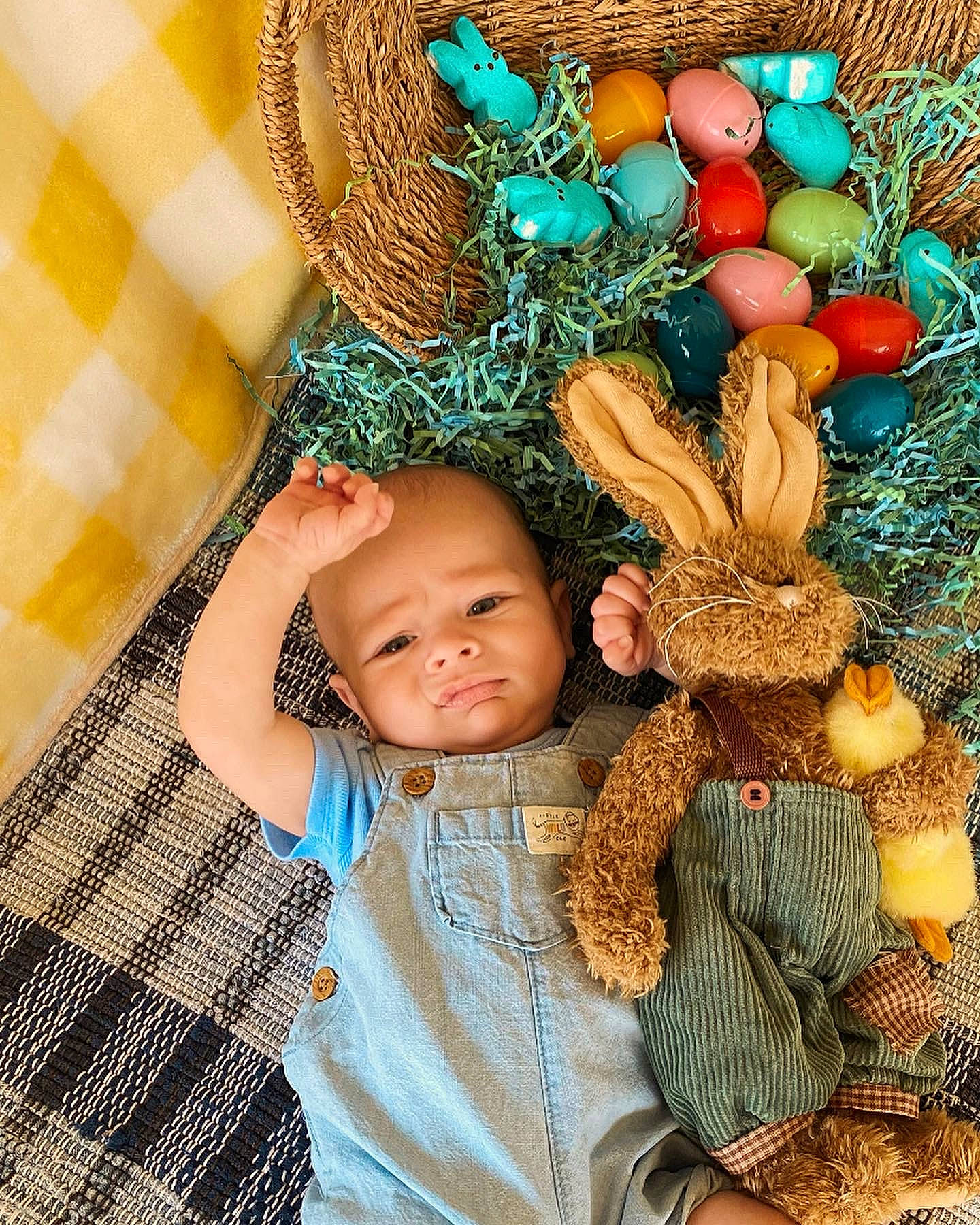 Colter joined the competition — help win amazing prizes! baby, baby_toddler_clothing, beauty, child, christmas_ornament, event, fashion_accessory, finger, fun, green, happy, headgear, holiday_ornament, ornament, party_supply, pattern, people_in_nature, person, play, toddler