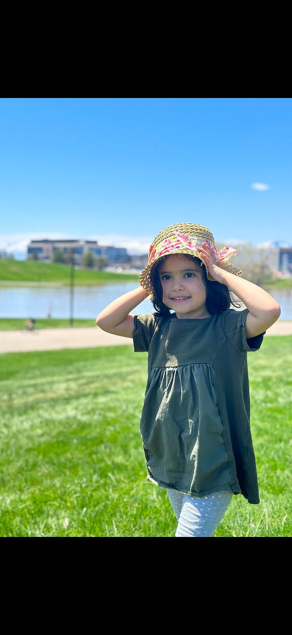 Alexia joined the competition — help win amazing prizes! cap, child, electric_blue, flash_photography, fun, grass, grass_family, grassland, happy, hat, headwear, joy, leaf, leisure, meadow, people_in_nature, person, recreation, sky, smile