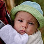 Félix a rejoint le concours — aidez-le/la à gagner de superbes lots ! baby, child, face, hat, blanket, person, outdoor, portrait, expression, cozy, wrapped, young, infant, headwear, closeup, nature, adult, holding, warm, serious