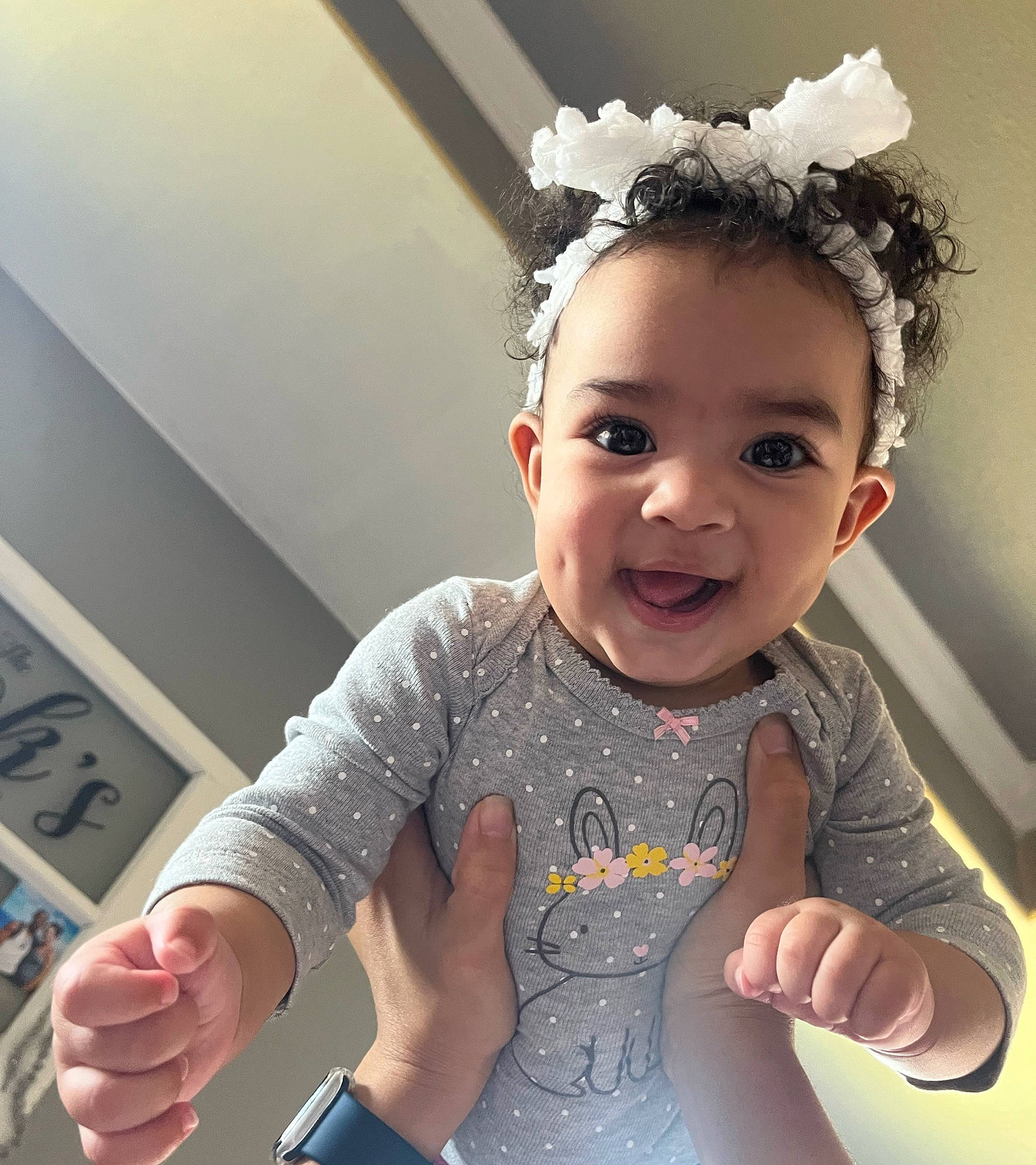 Alana joined the competition — help win amazing prizes! arm, baby_toddler_clothing, clothing, cool, facial_expression, finger, gesture, hairstyle, happy, head, iris, neck, person, pink, product, shoulder, skin, sleeve, smile, standing