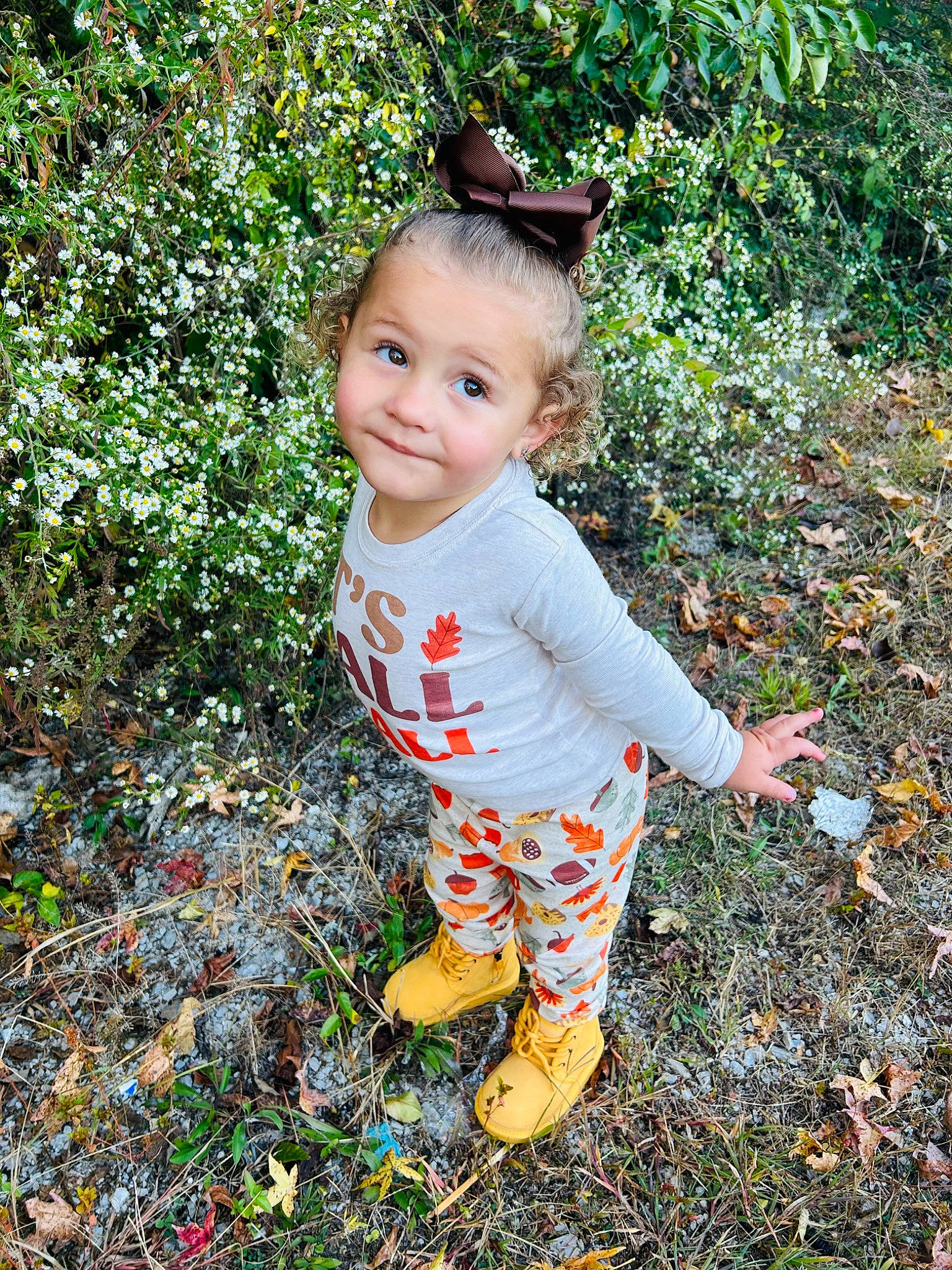 Amiyah joined the competition — help win amazing prizes! autumn, baby, baby_toddler_clothing, child, deciduous, fun, garden, grass, happy, head, joy, pattern, people_in_nature, person, plant, portrait_photography, sitting, sleeve, smile, soil
