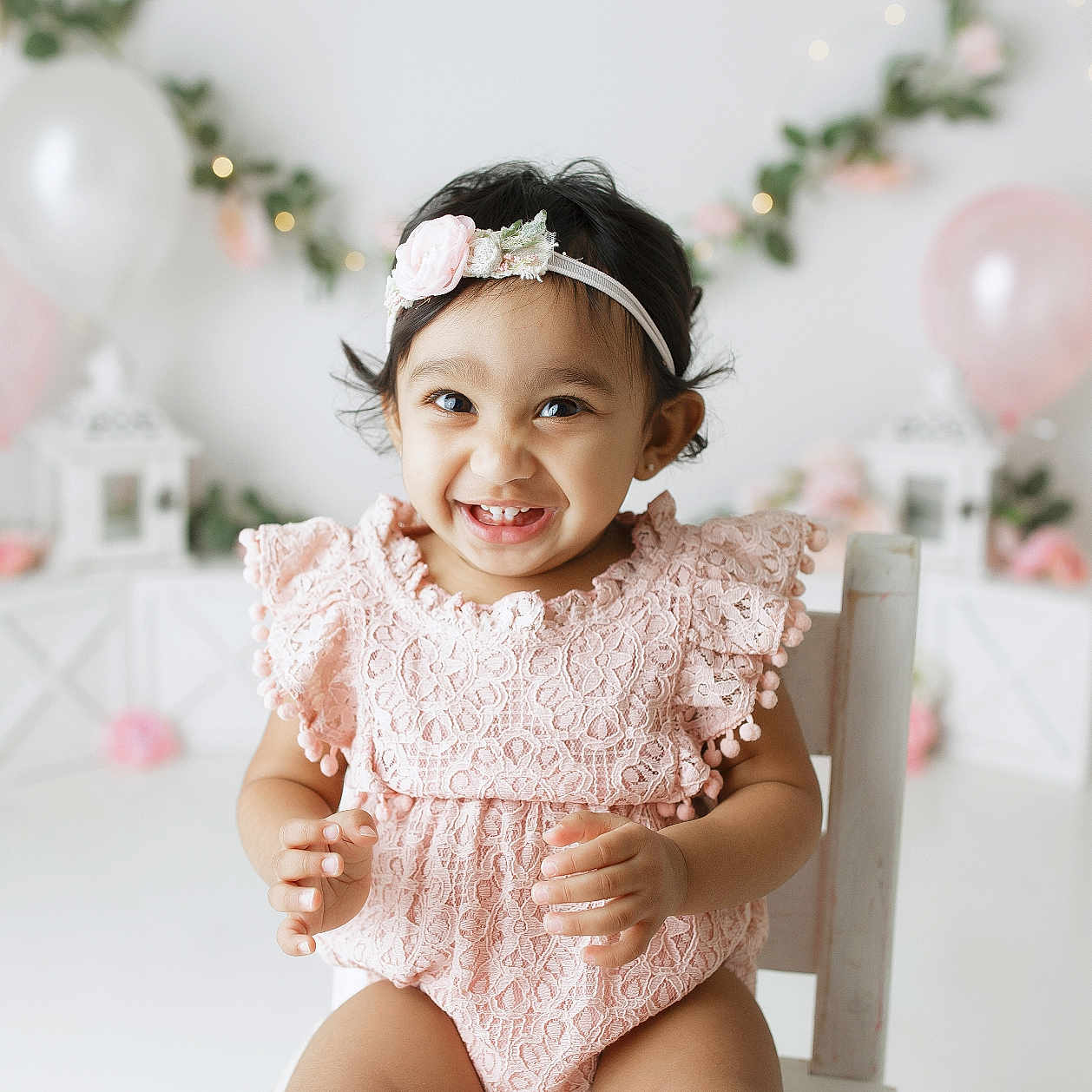 Aryaa joined the competition — help win amazing prizes! accessories, baby, babylaughing, balloon, bodypart, clothing, cream, dessert, dress, face, finger, flower, flowerarrangement, flowerbouquet, food, fun, hand, happy, head, headband