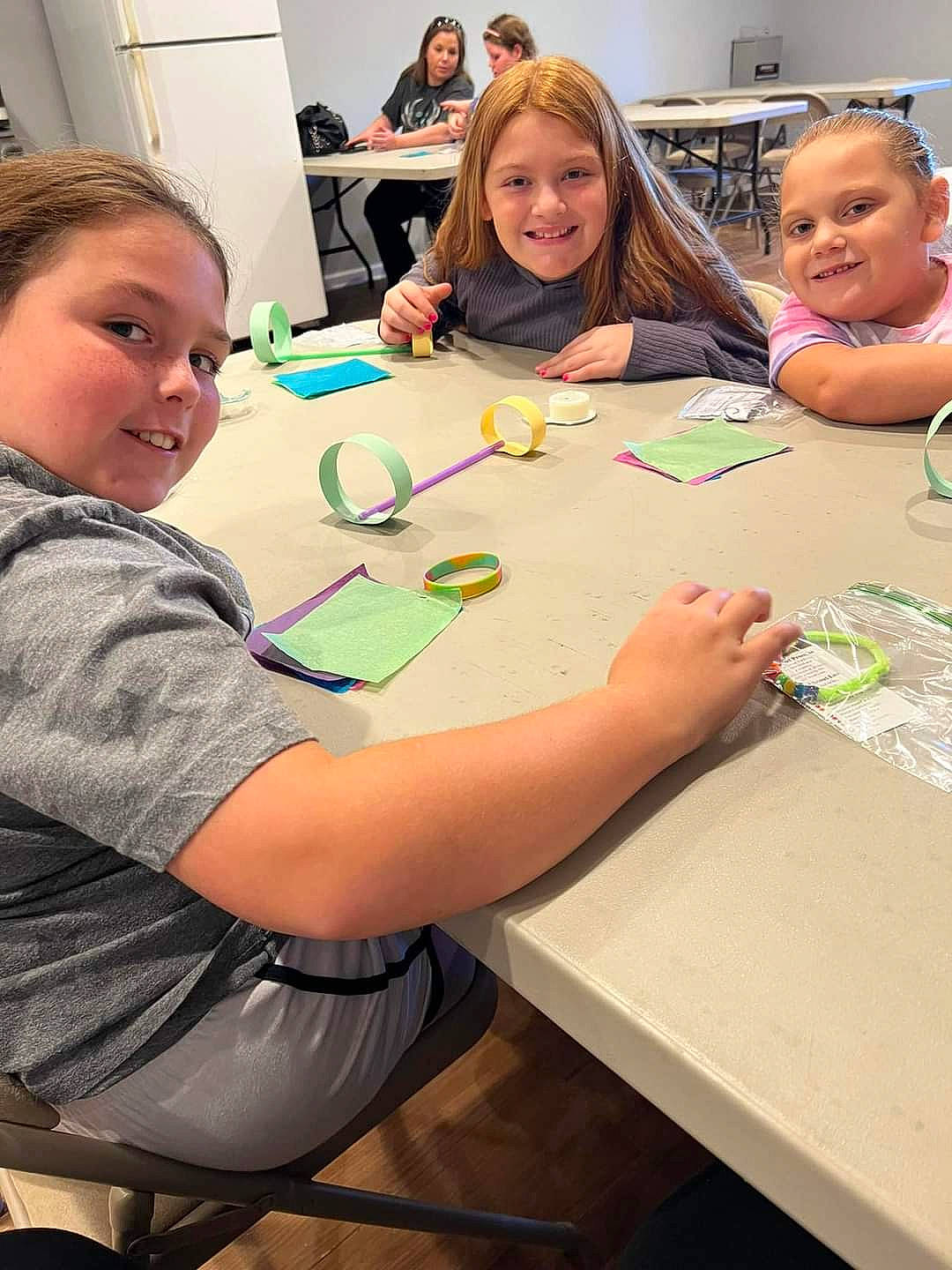 Makenzie joined the competition — help win amazing prizes! art, chair, child, class, clothing, desk, education, event, fun, head, joy, kindergarten, leisure, person, science, sharing, smile, summer, t_shirt, table