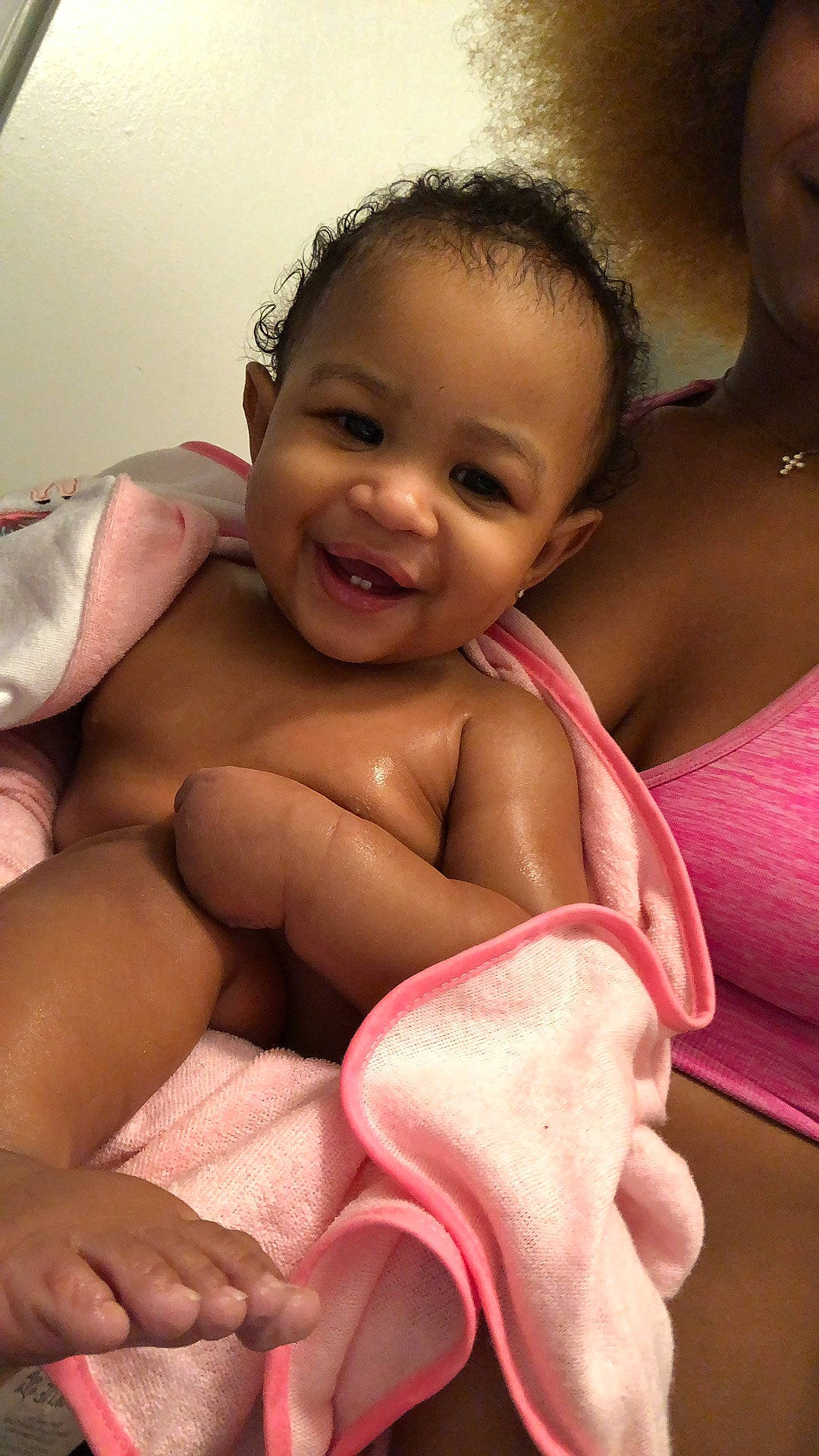 Noel joined the competition — help win amazing prizes! baby, bathing, black_hair, cheek, child, finger, hand, joy, leg, lip, mouth, muscle, neck, nose, person, pink, skin, smile, thumb, toddler