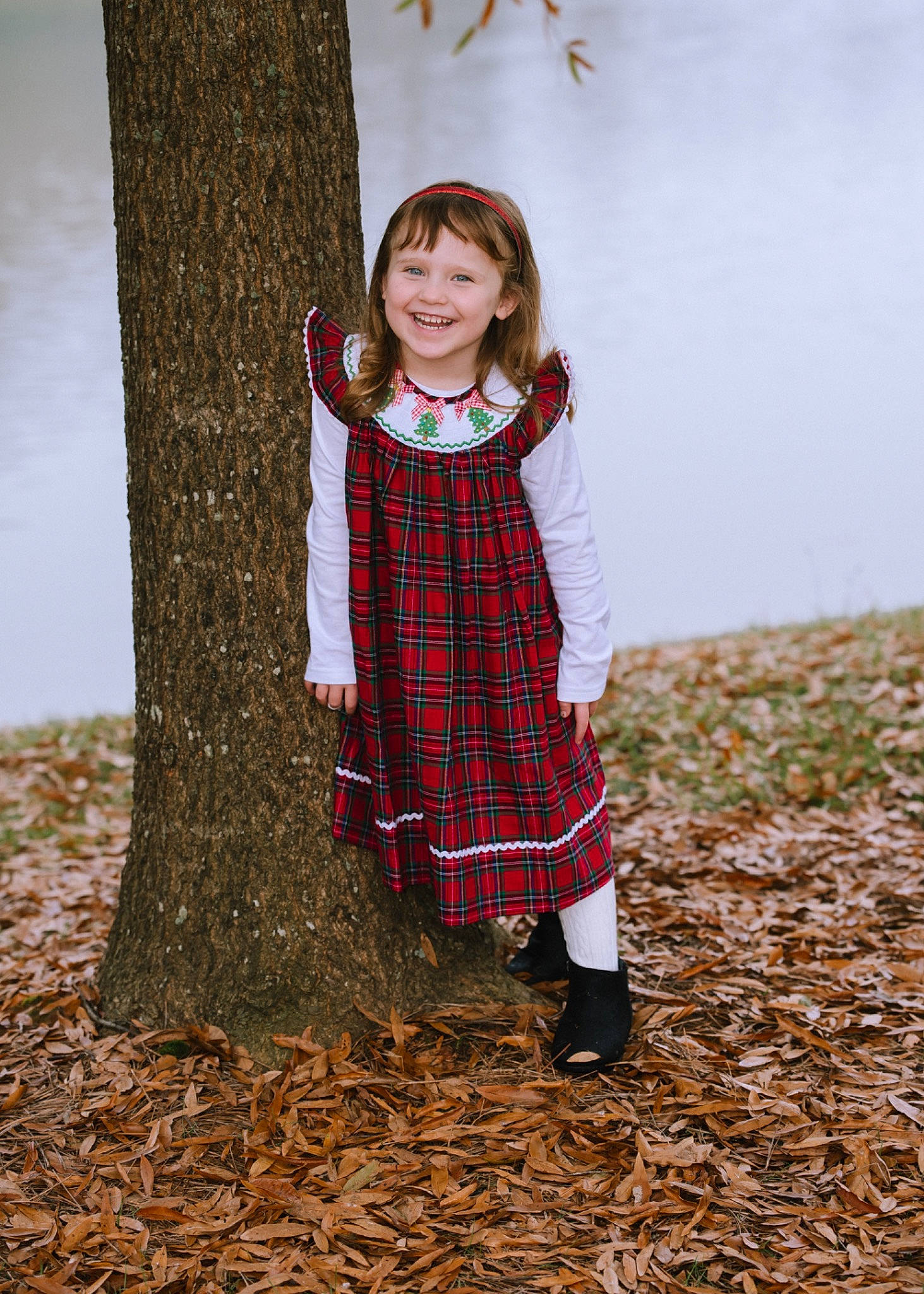 Lauren is registered to the contest to win money with this photo: autumn, baby_toddler_clothing, boot, child_model, costume, deciduous, facial_expression, happy, joy, long_hair, mouth, pattern, people_in_nature, person, photo_shoot, plaid, portrait_photography, spring, tartan, toddler