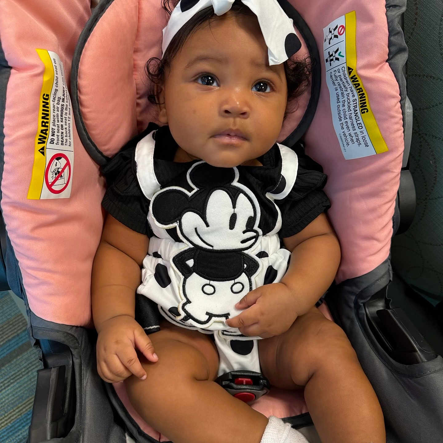 Alayiah joined the competition — help win amazing prizes! accessories, baby, car, car_interior, clothing, cushion, face, hat, head, homedecor, hosiery, person, photography, portrait, sock, stroller, sunglasses, t_shirt, transportation, vehicle