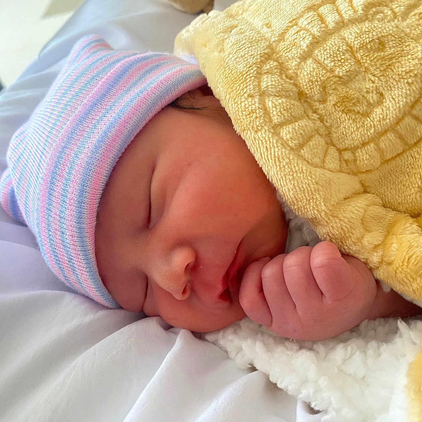 Braxxas joined the competition — help win amazing prizes! newborn, baby, sleeping, blanket, hat, hand, soft, cute, face, infant, cozy, resting, bed, closeup, skin, wrapped, peaceful, portrait, child, indoors