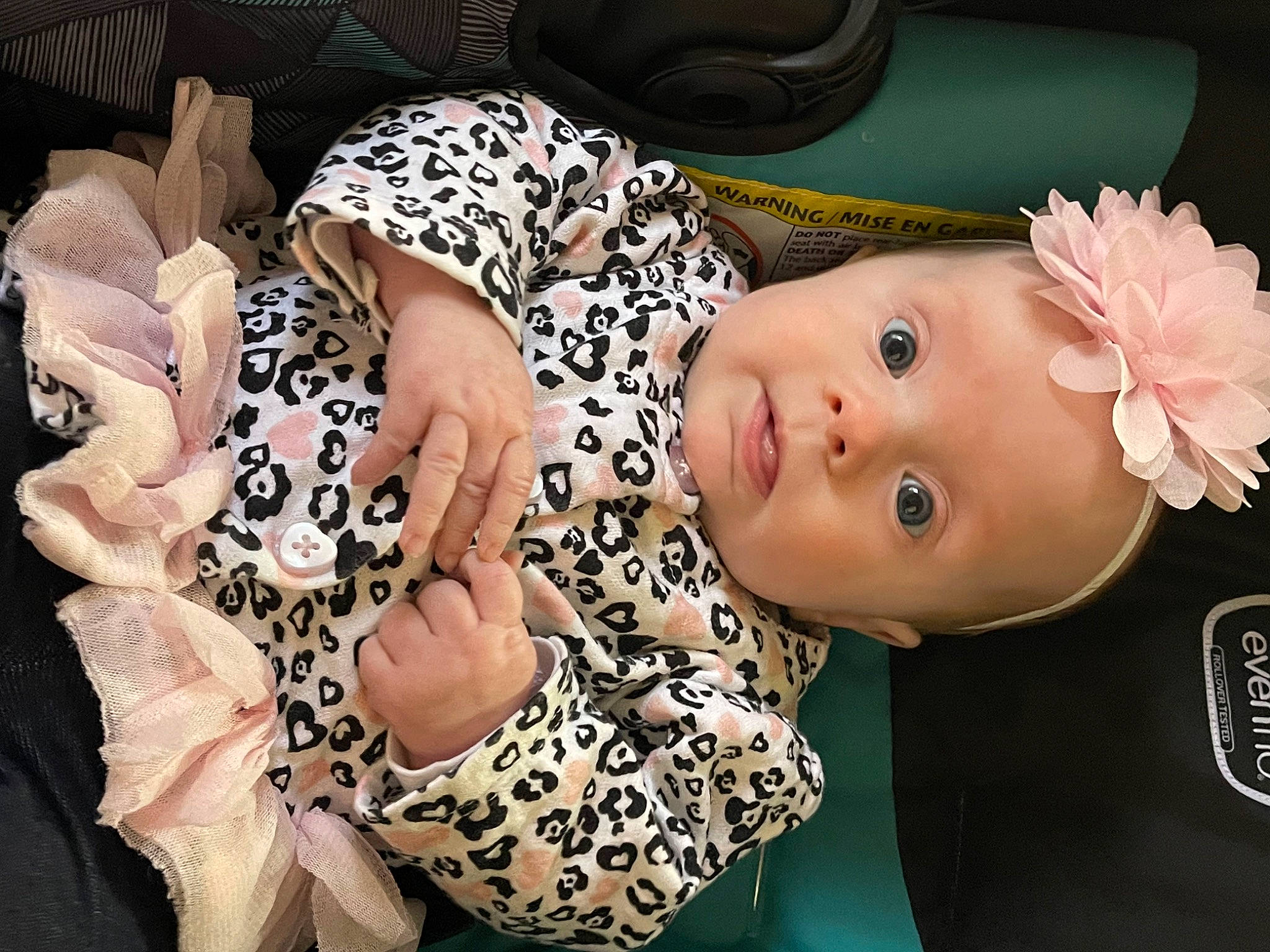Allie joined the competition — help win amazing prizes! arm, baby, baby_products, baby_toddler_clothing, cheek, child, comfort, eyelash, fashion_accessory, finger, fun, fur, happy, nail, pattern, person, pink, sitting, thigh, thumb