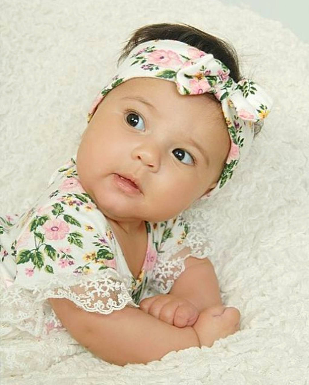 Eliyana joined the competition — help win amazing prizes! baby, baby_toddler_clothing, cheek, child, child_model, fashion_accessory, forehead, hair_accessory, head, headband, headgear, headpiece, headwear, person, photography, pink, skin, smile, toddler