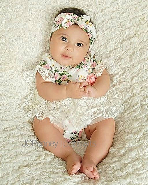 Eliyana is registered to the contest to win money with this photo: baby, baby_bloomers, baby_products, baby_toddler_clothing, child, child_model, costume_accessory, dress, fashion_accessory, hair_accessory, headband, headgear, headpiece, lace, person, pink, product, toddler